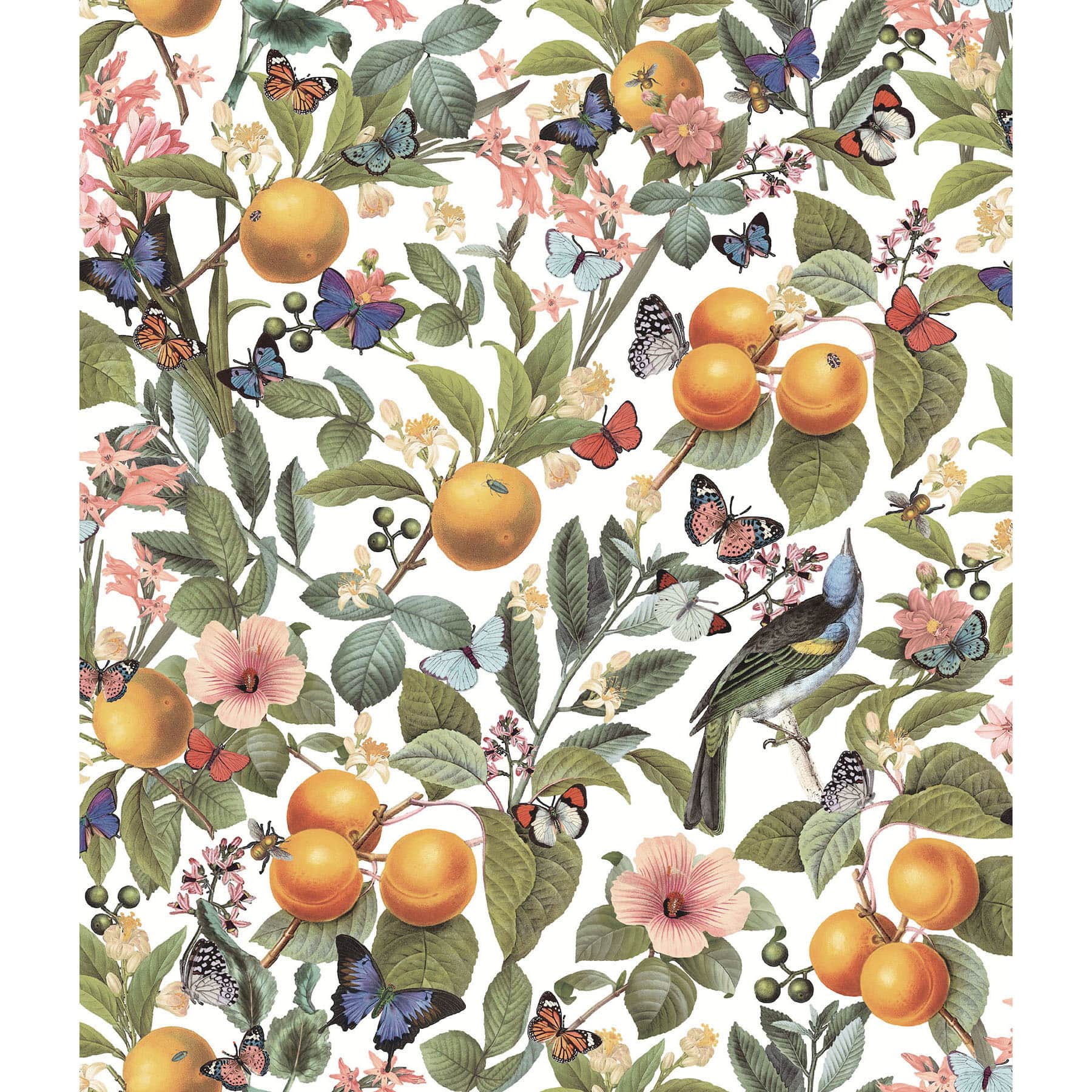 RoomMates White Citrus Peel & Stick Wallpaper | 20.5" x 18ft | Michaels®