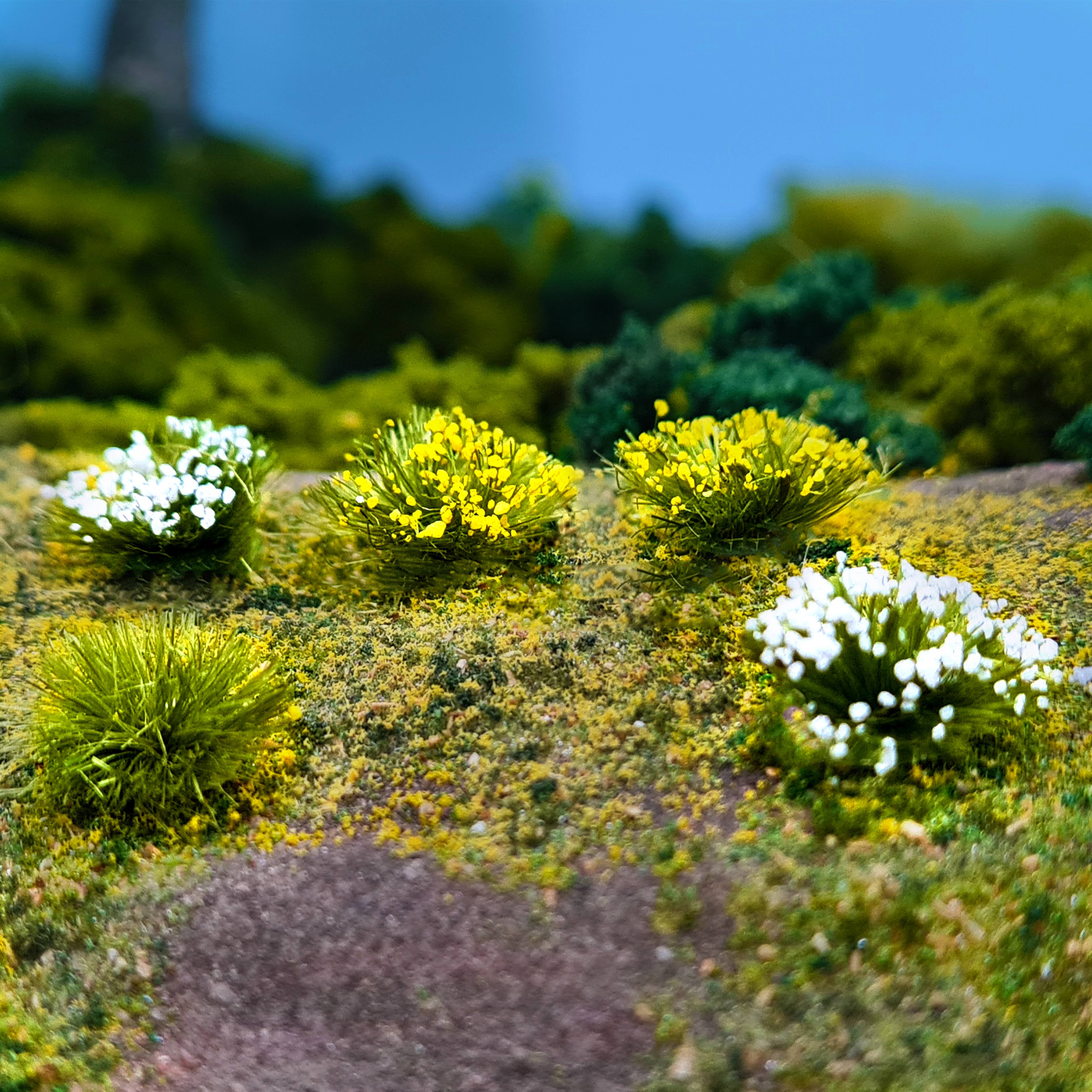 Mini Flower & Grass Bushes by Make Market®
