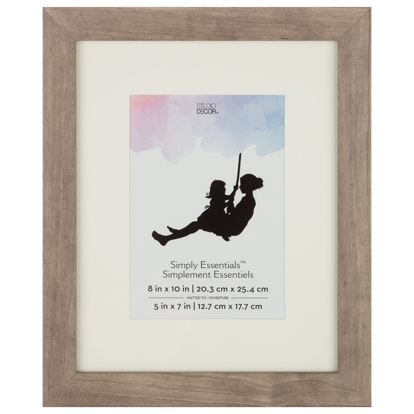 12 Pack: Griege Frame with Mat, Simply Essentials™ by Studio Décor®