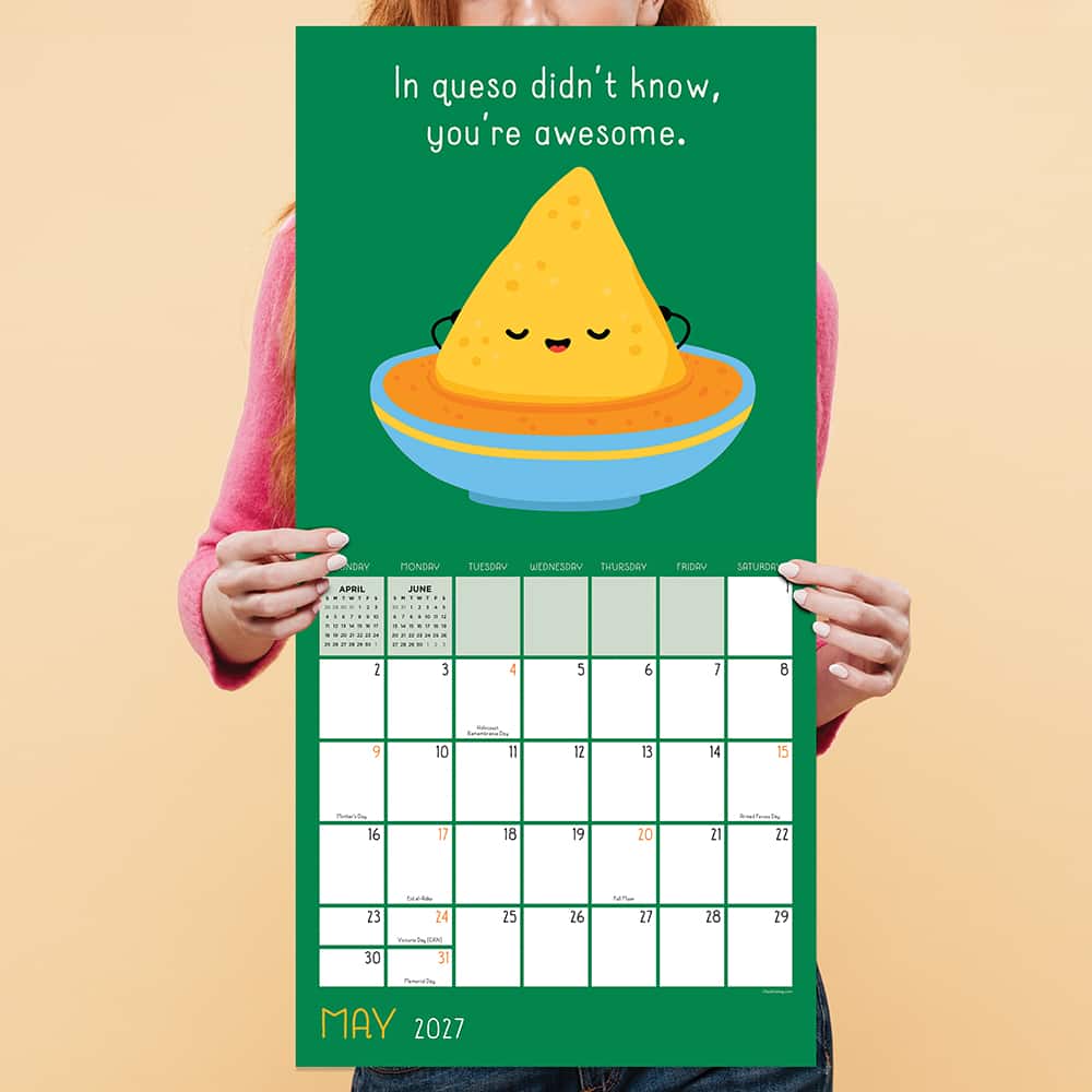 2027 Puns of Fun Wall Calendar