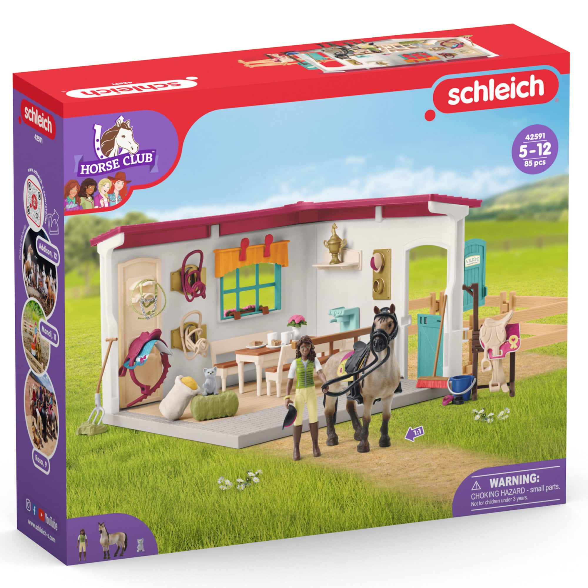 Schleich Horse Club Tack Room Extension Playset