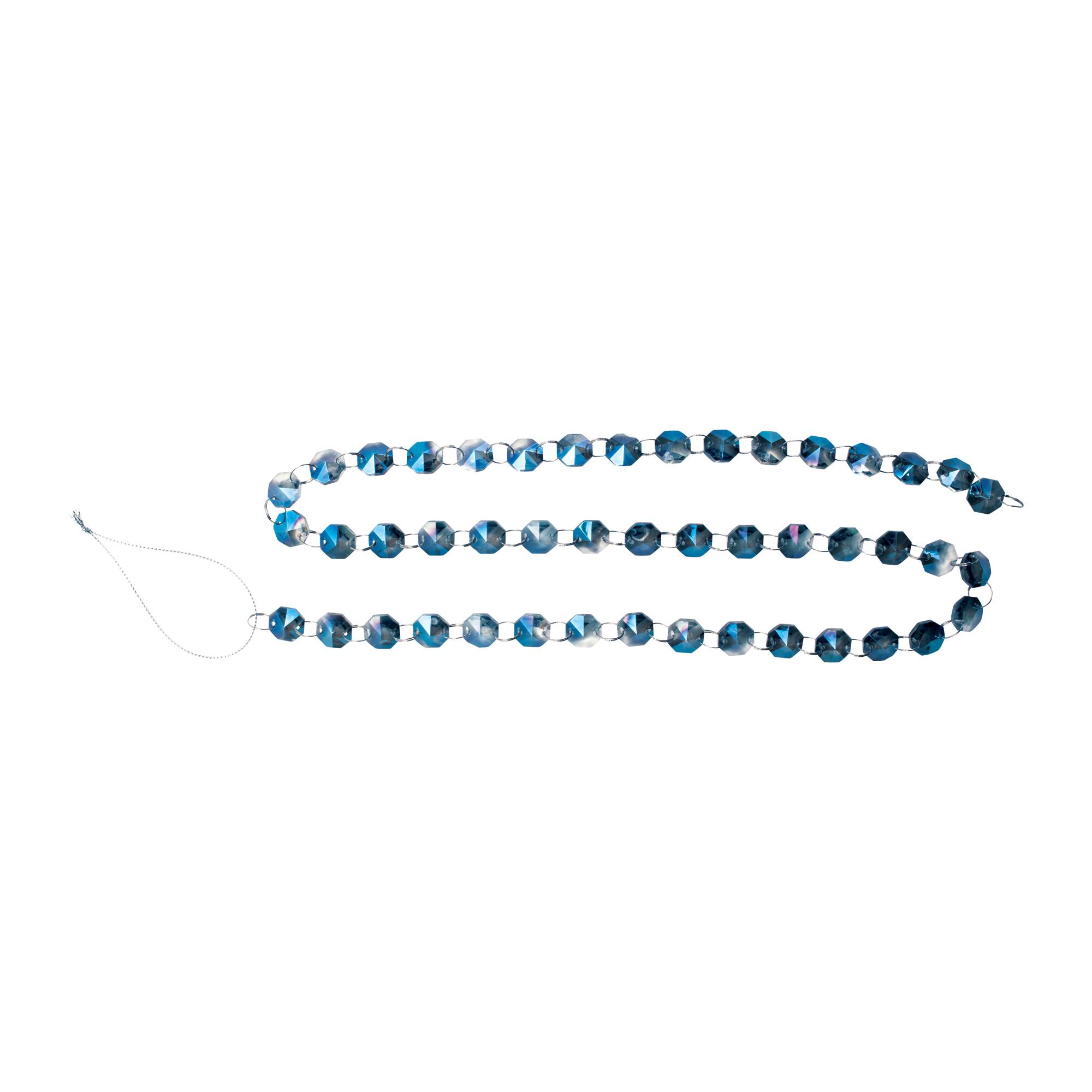 36" Iridescent Glass Jewel Garlands, 2ct.