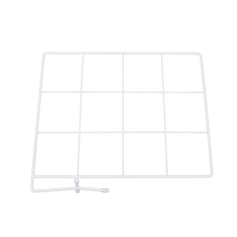 Household Essentials 12" White Shelf Dividers, 2ct.