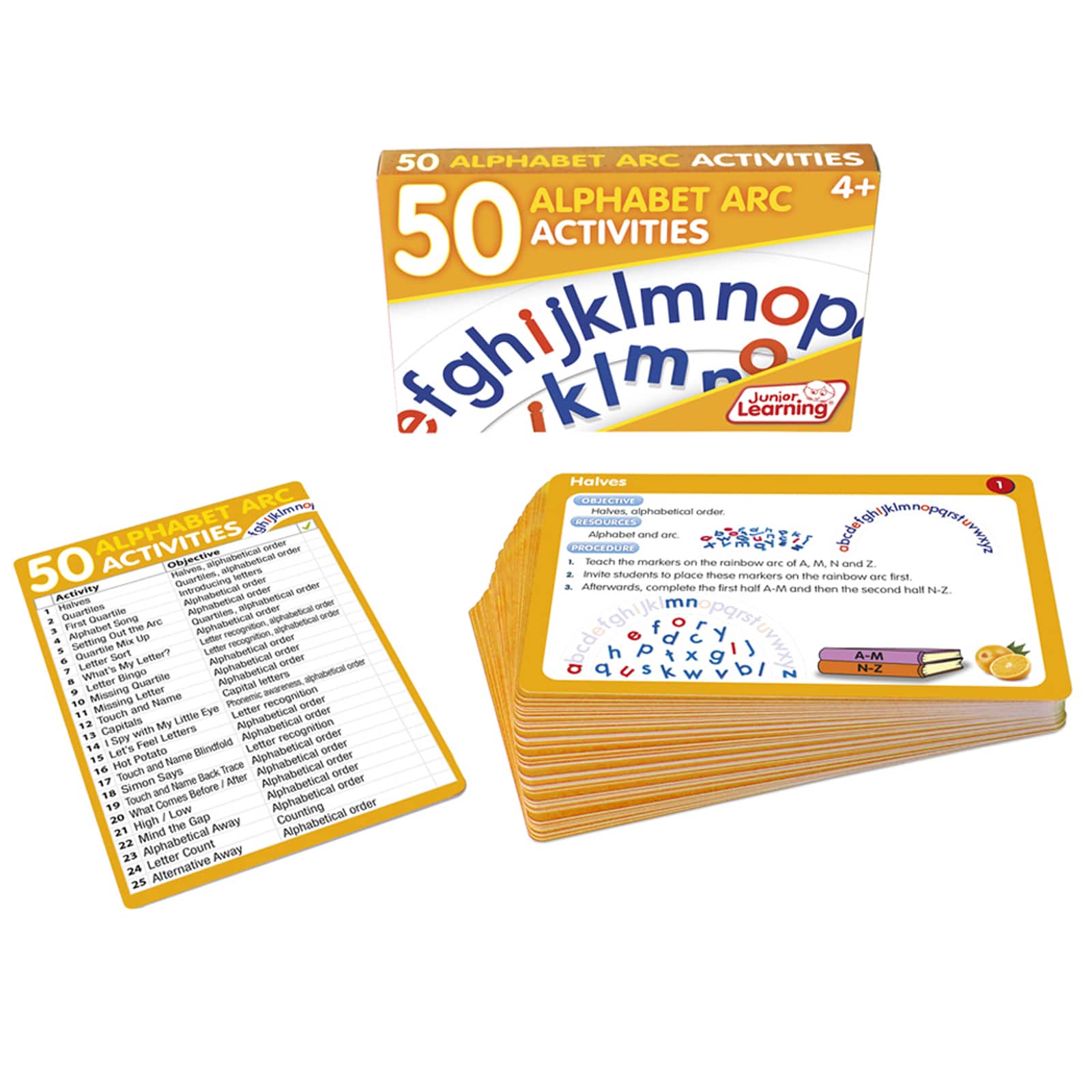 Junior Learning® Language Arts Activity Cards Alphabet Arc
