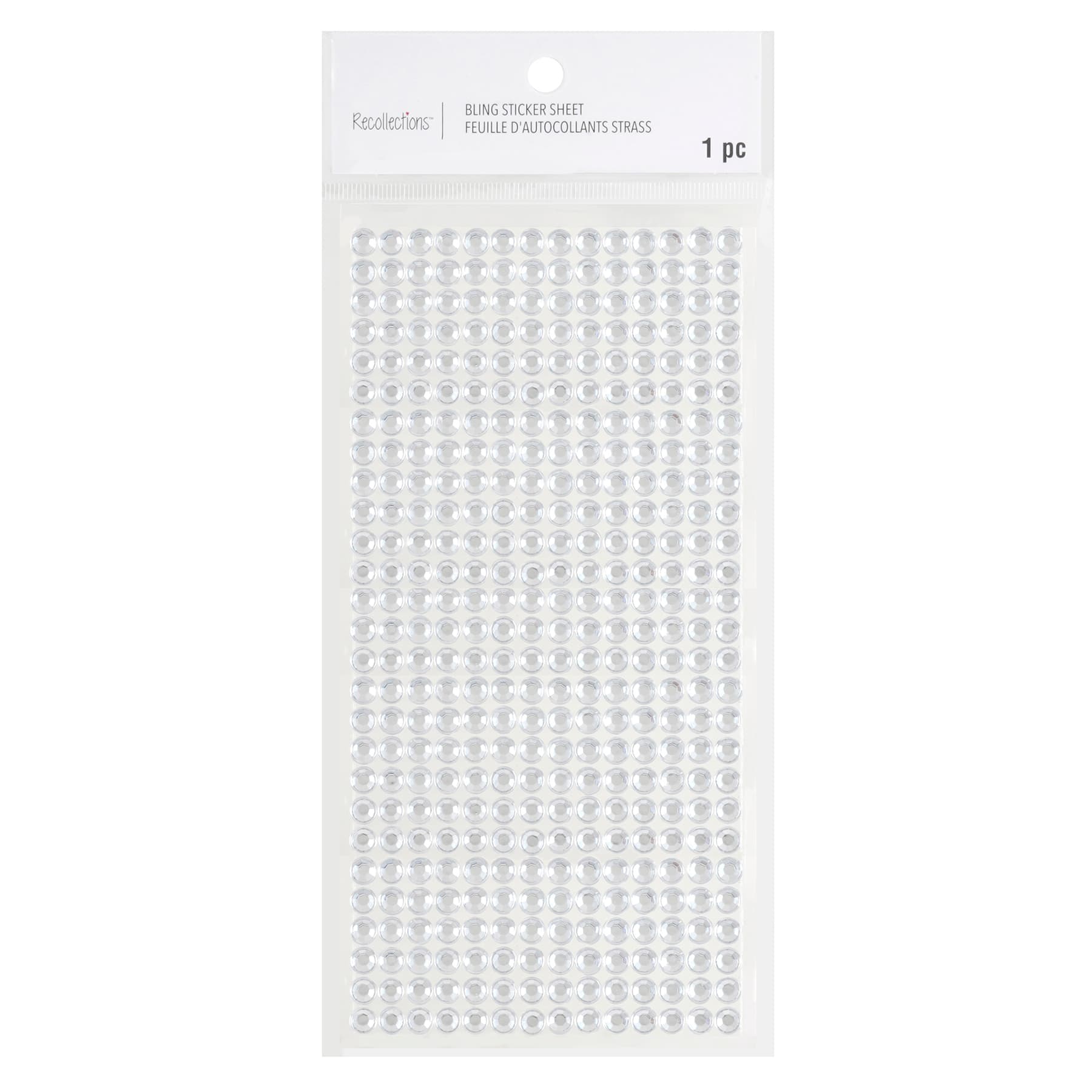 12 Pack: Clear Rhinestone Sheet by Recollections™