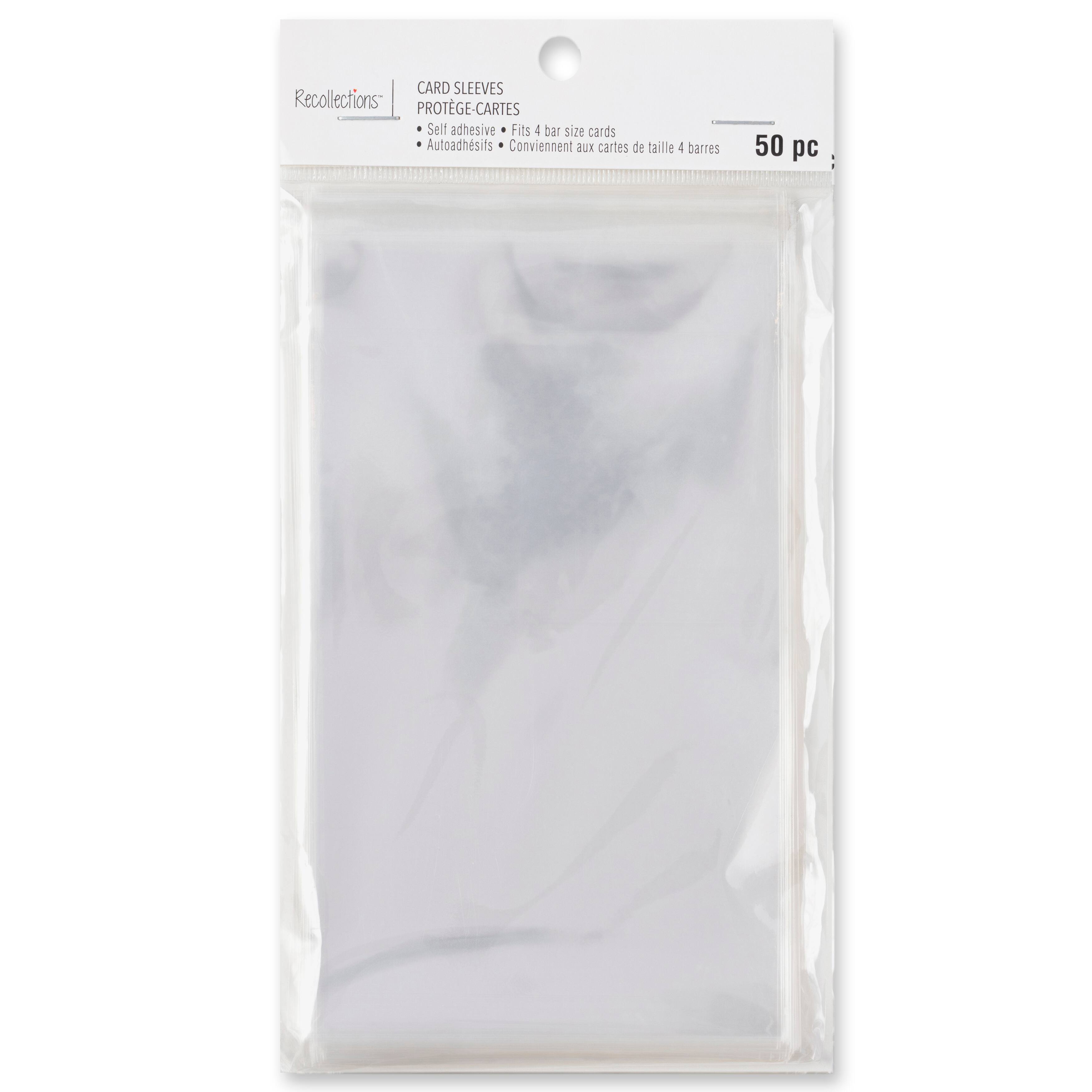 Clear Card Sleeves by Recollections™, 3.5" x 4.875"