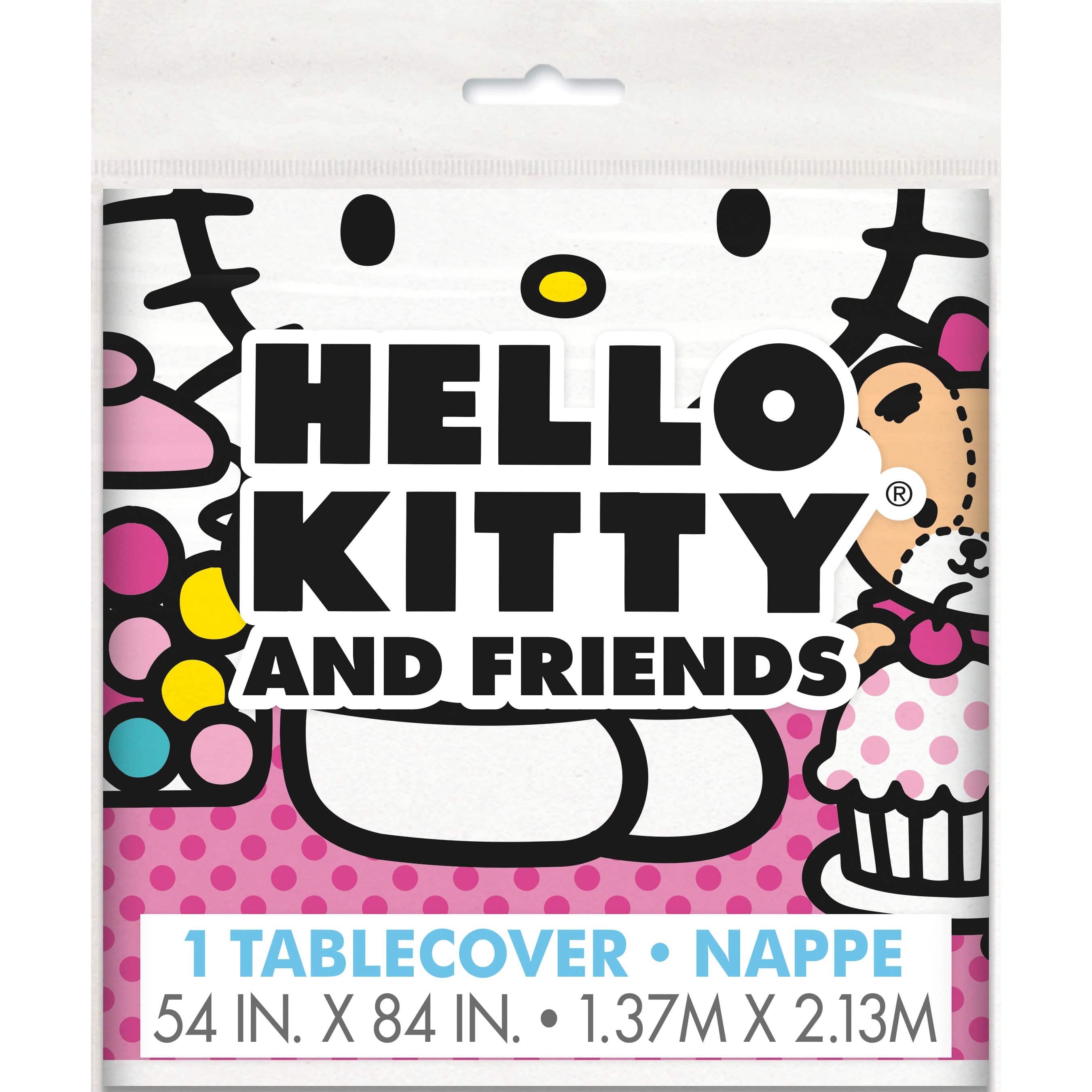 54" x 84" Hello Kitty® Plastic Table Cover
