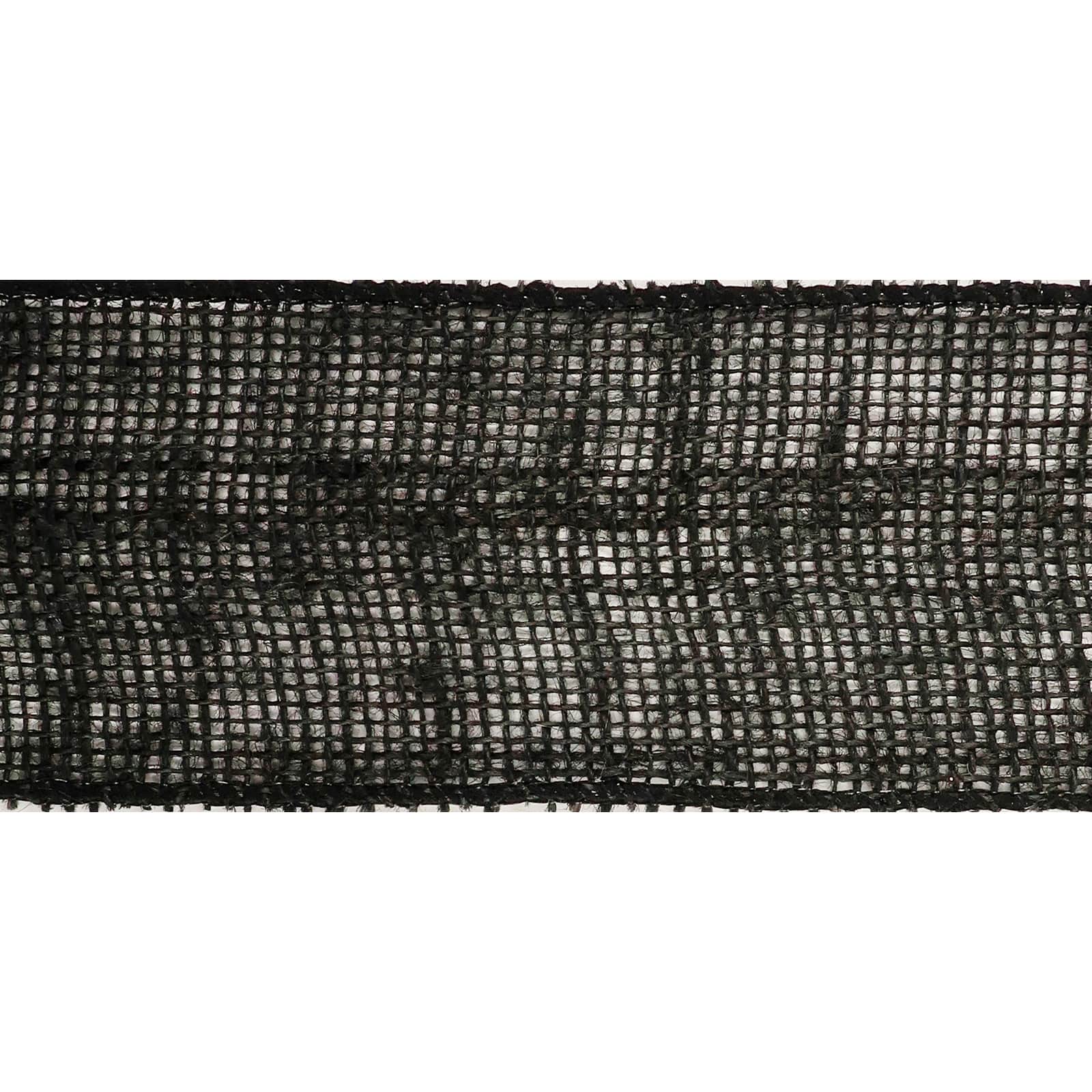 12 Pack: 2.5" x 25ft. Faux Burlap Wired Ribbon by Celebrate It™