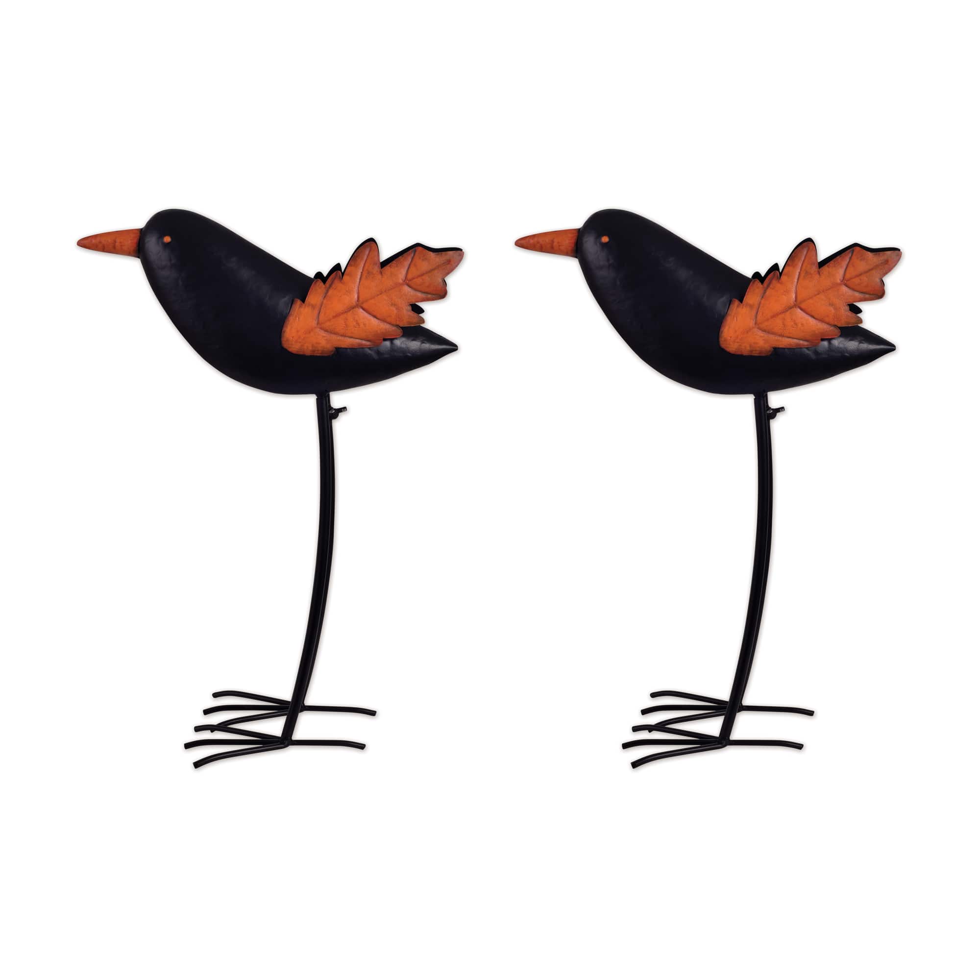 Sunset Vista Designs® 20.5" Whimsical Rhiny & Russell Crows, 2ct.