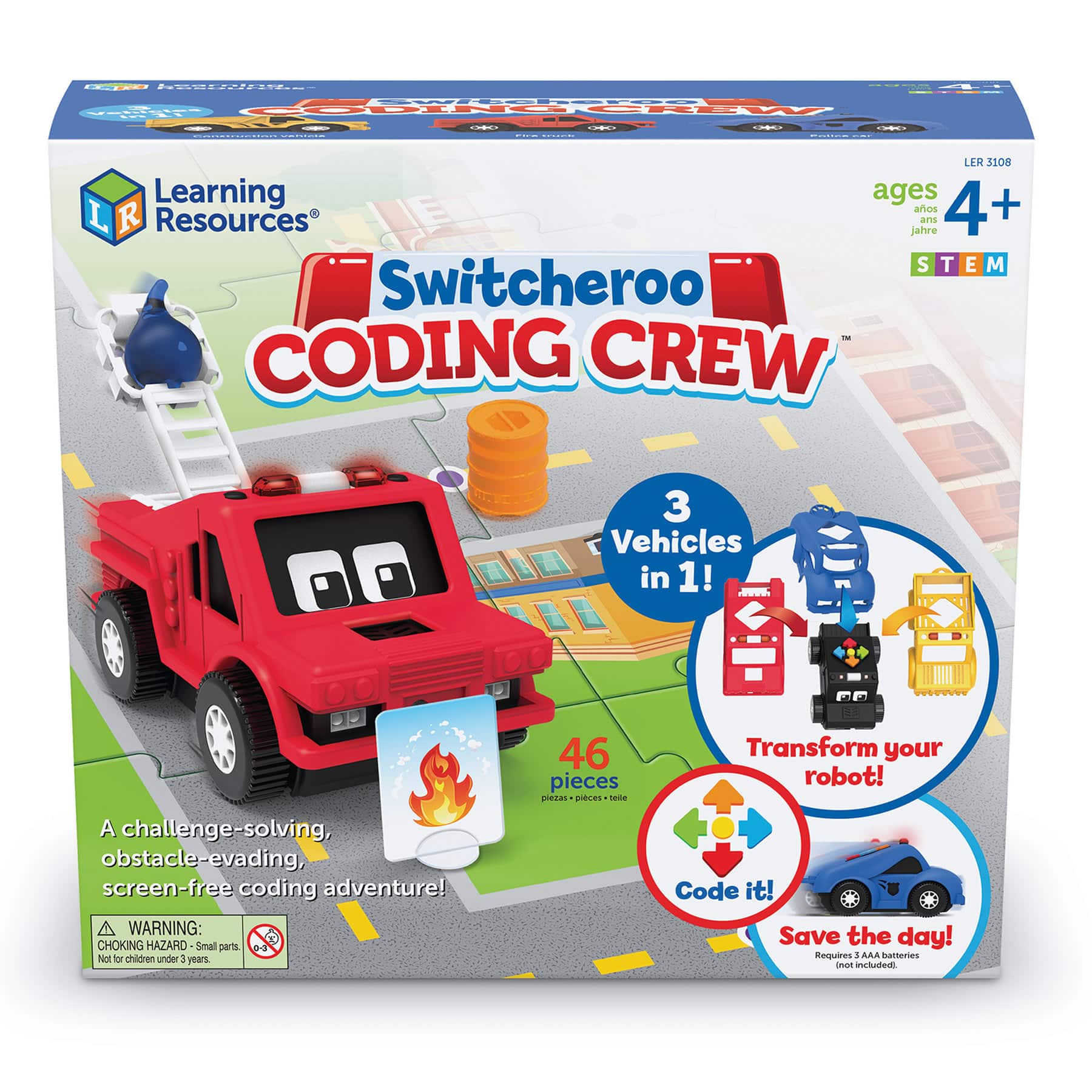 Learning Resources Switcheroo Coding Crew Set