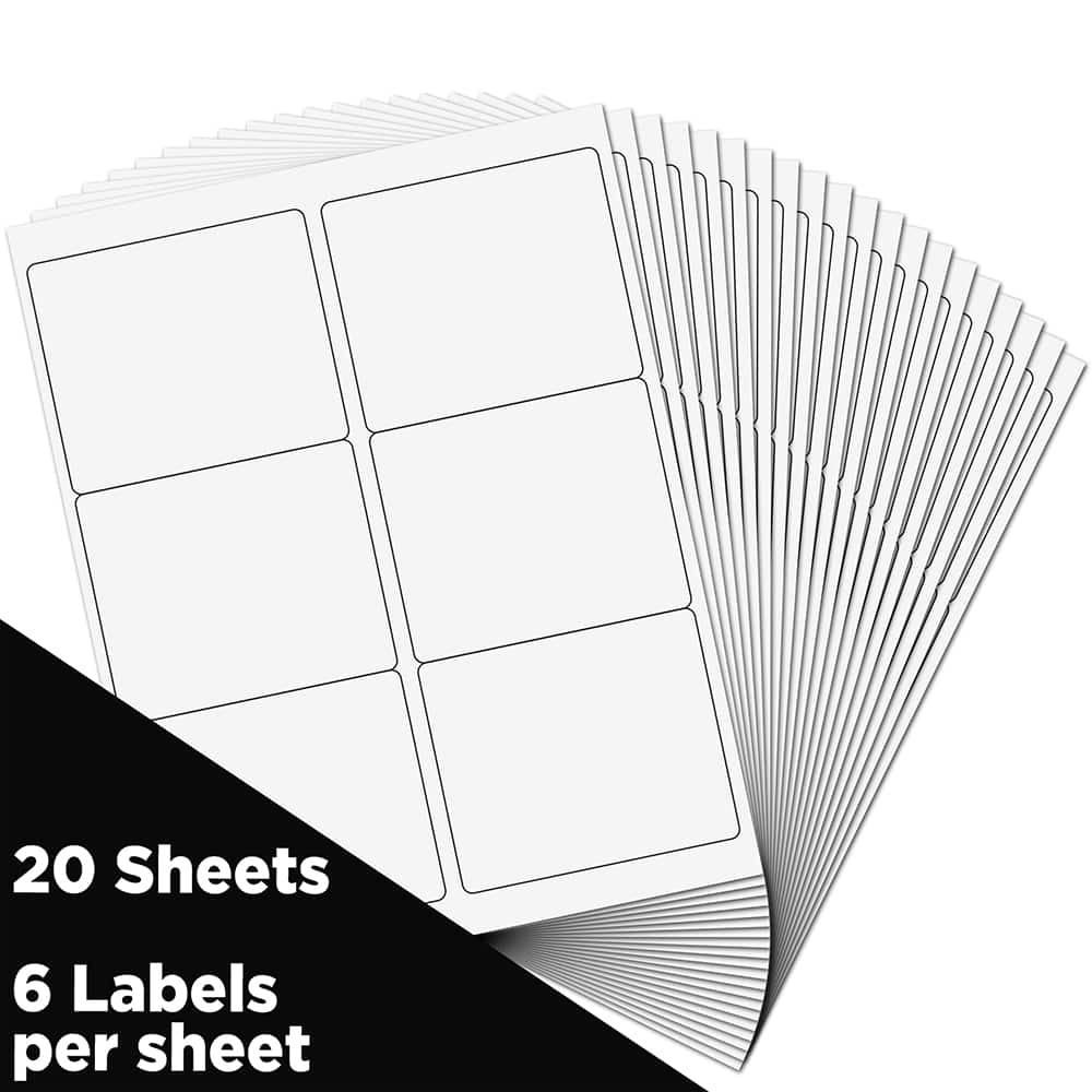 JAM Paper Adhesive Shipping Labels