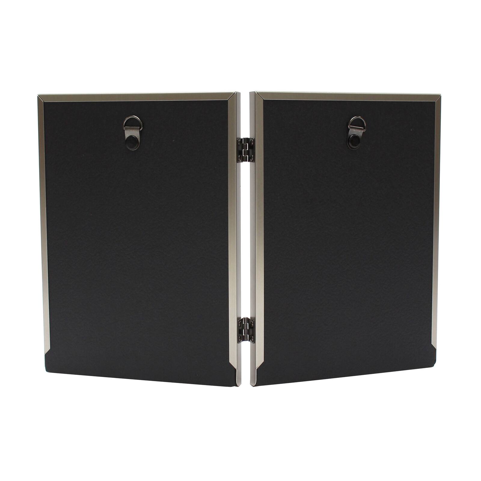 Simply Essentials™ 4" x 6" Antique Pewter Hinged Frame by Studio Décor®