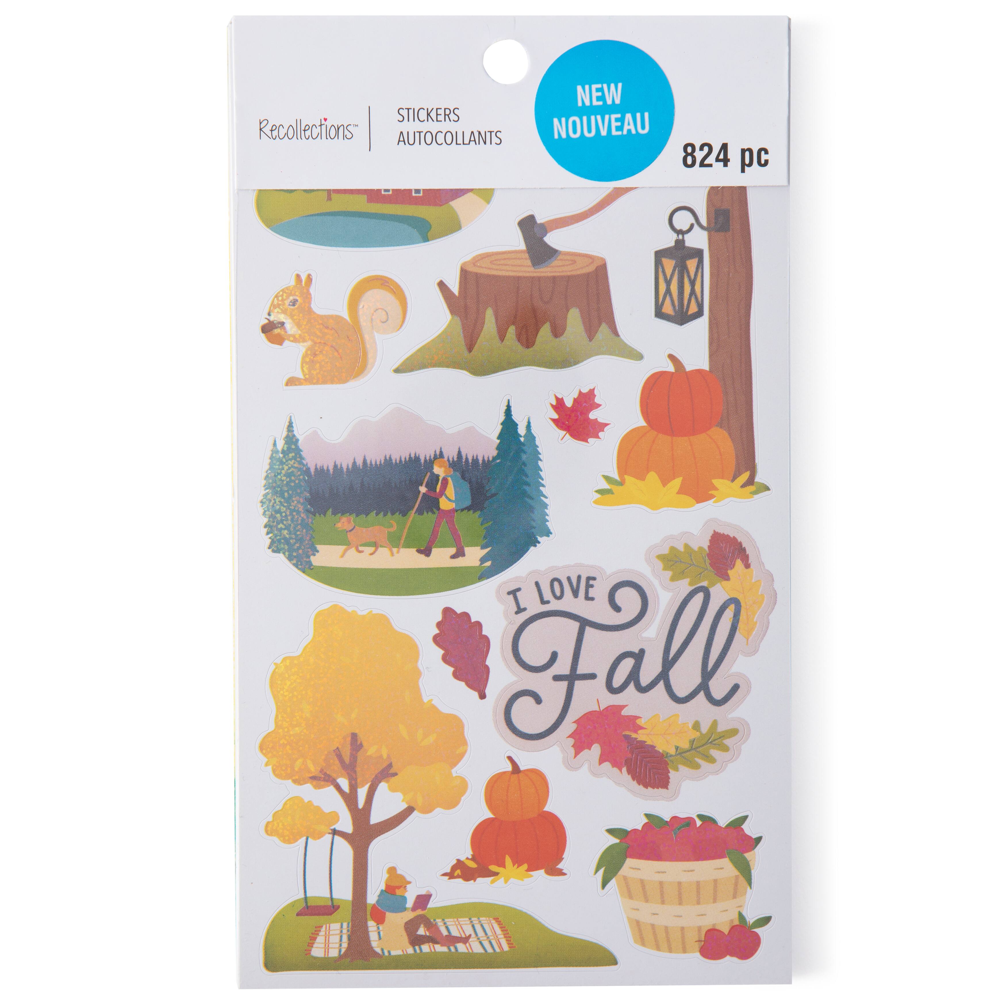 12 Pack: Fall Stickers by Recollections™