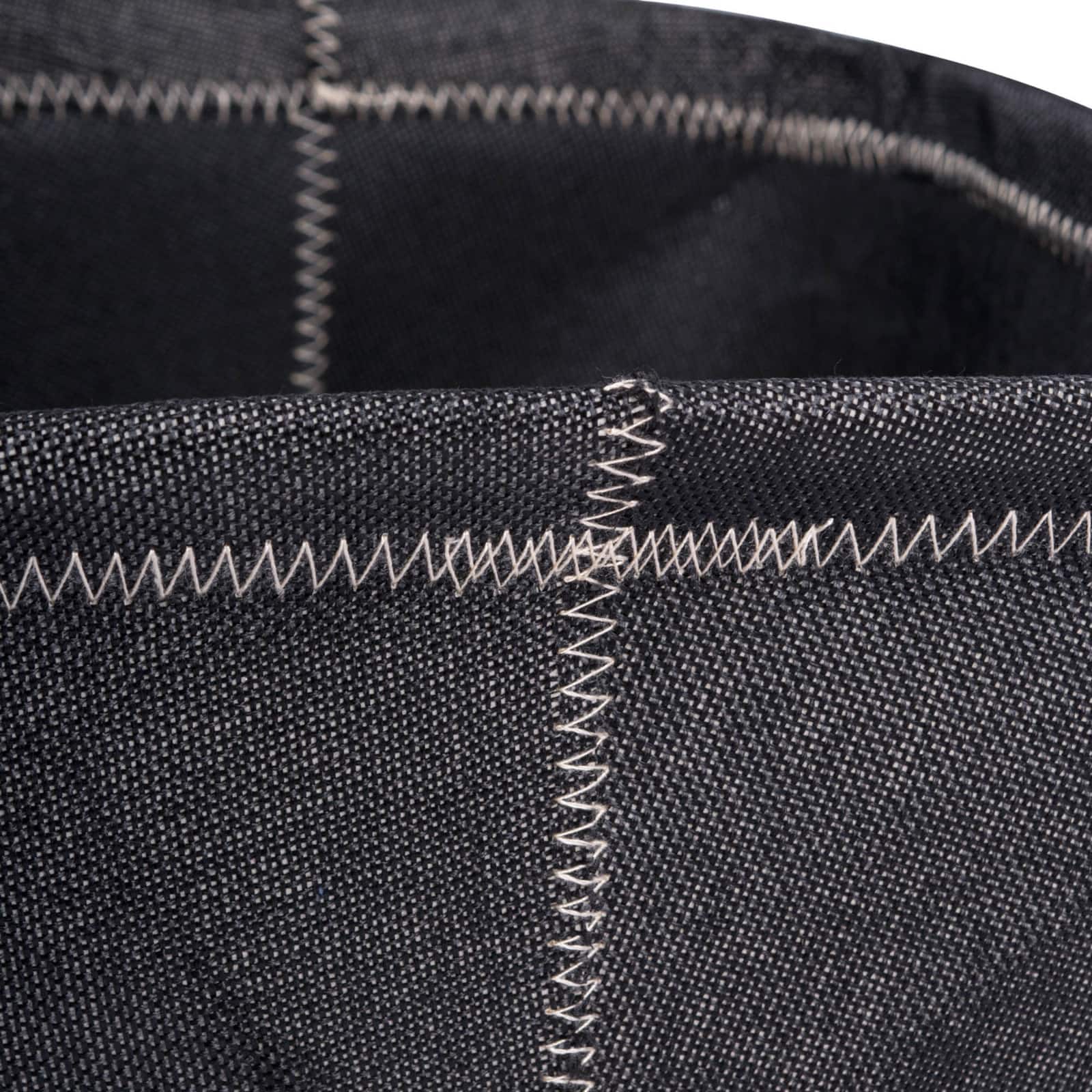 DII® 13" Zig Zag Stitch Trapezoid Fabric Bins