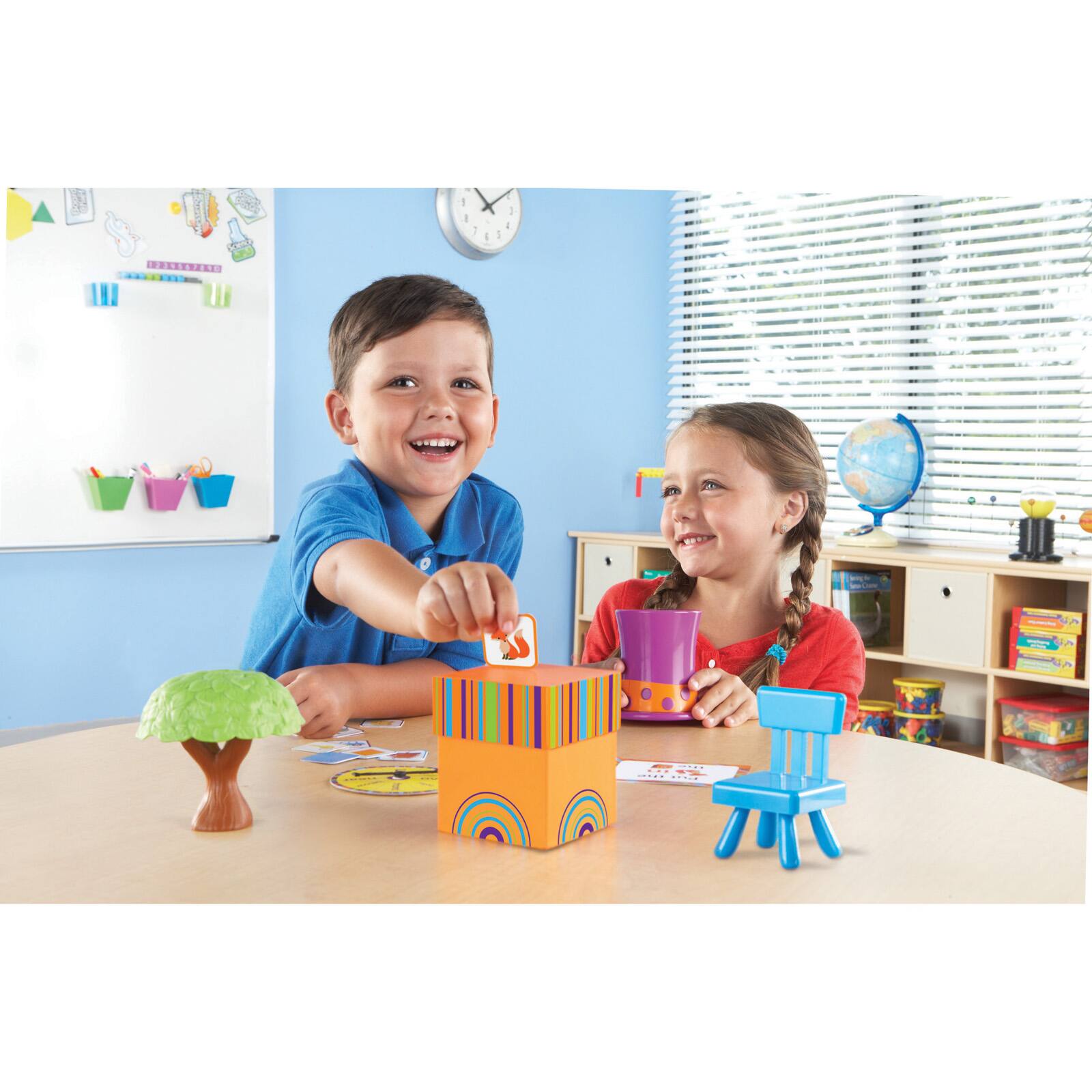 Fox In The Box Position Word Activity Set