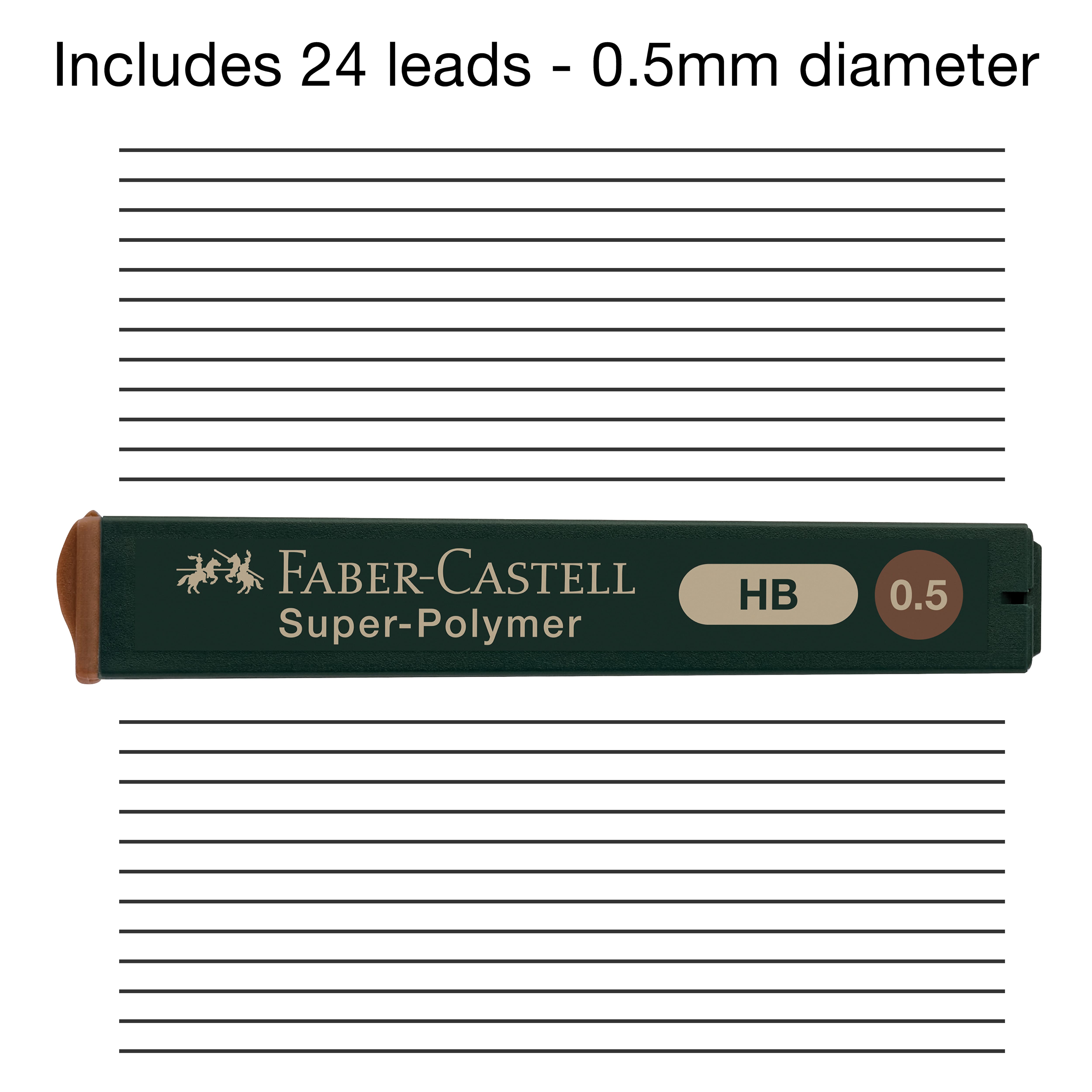 Faber-Castell® 0.5mm TK Fine Graphite Lead Refills, 12ct.