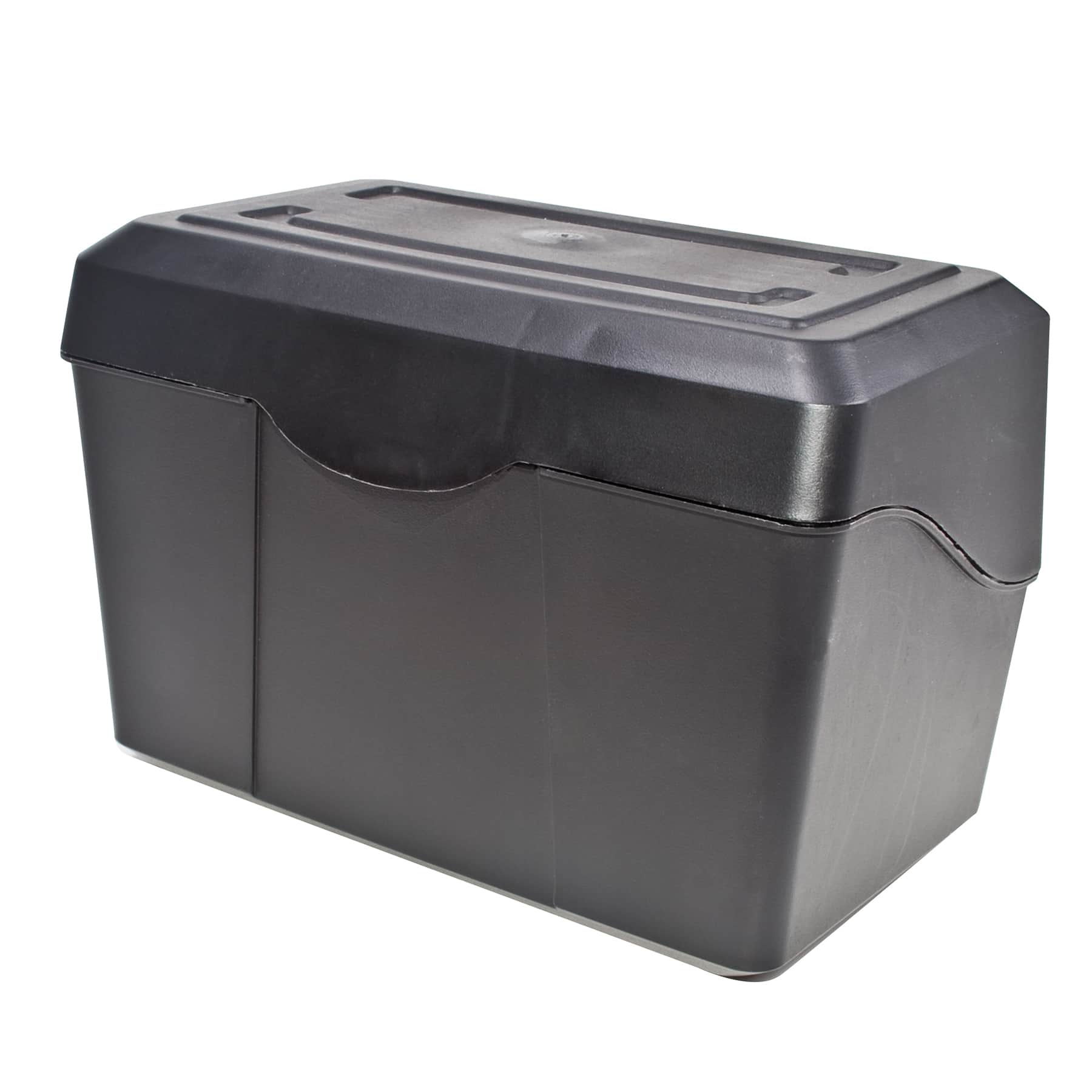 Innovative Storage Designs Black Index Card Holder