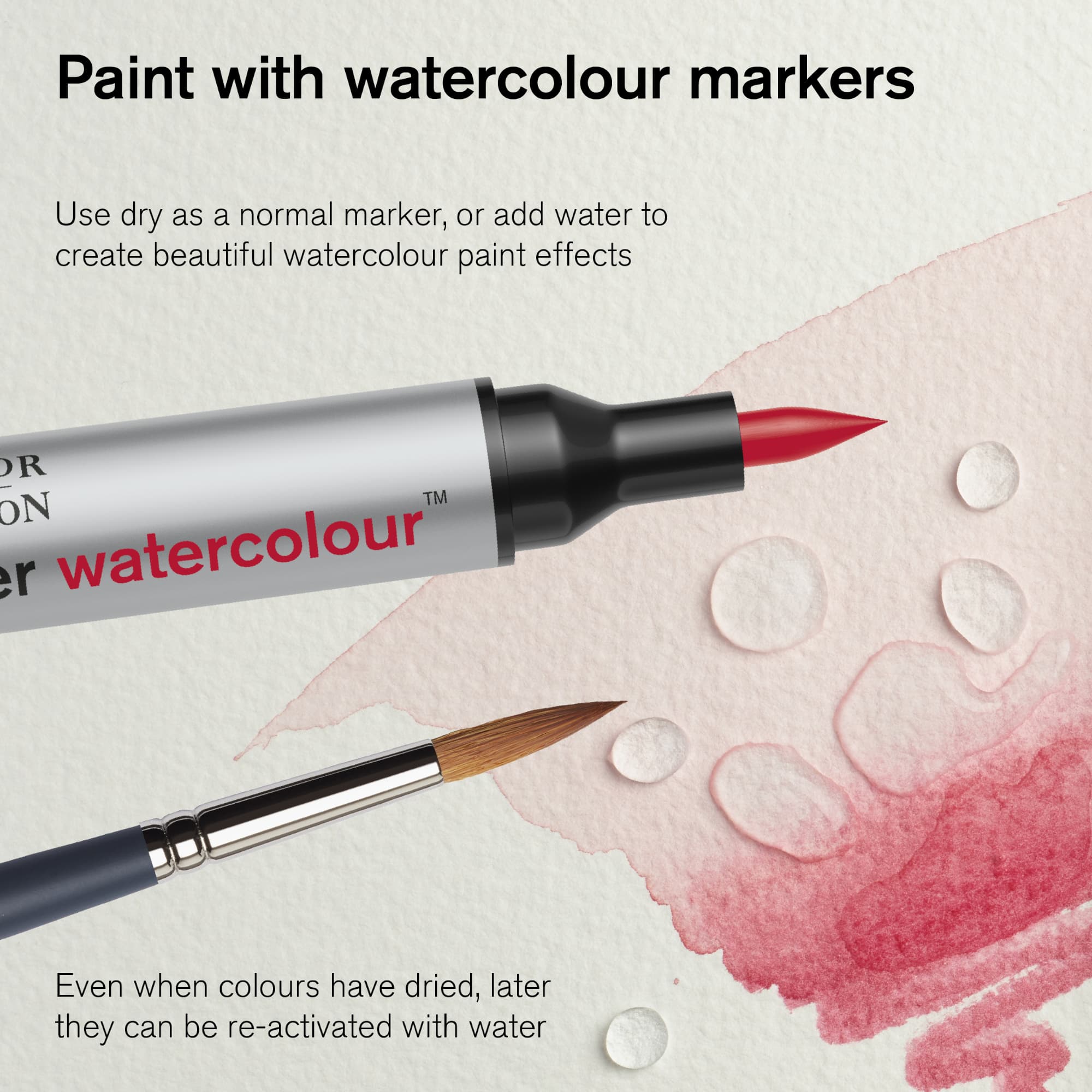 Winsor & Newton® ProMarker Watercolour™ Landscape Tones Marker Set