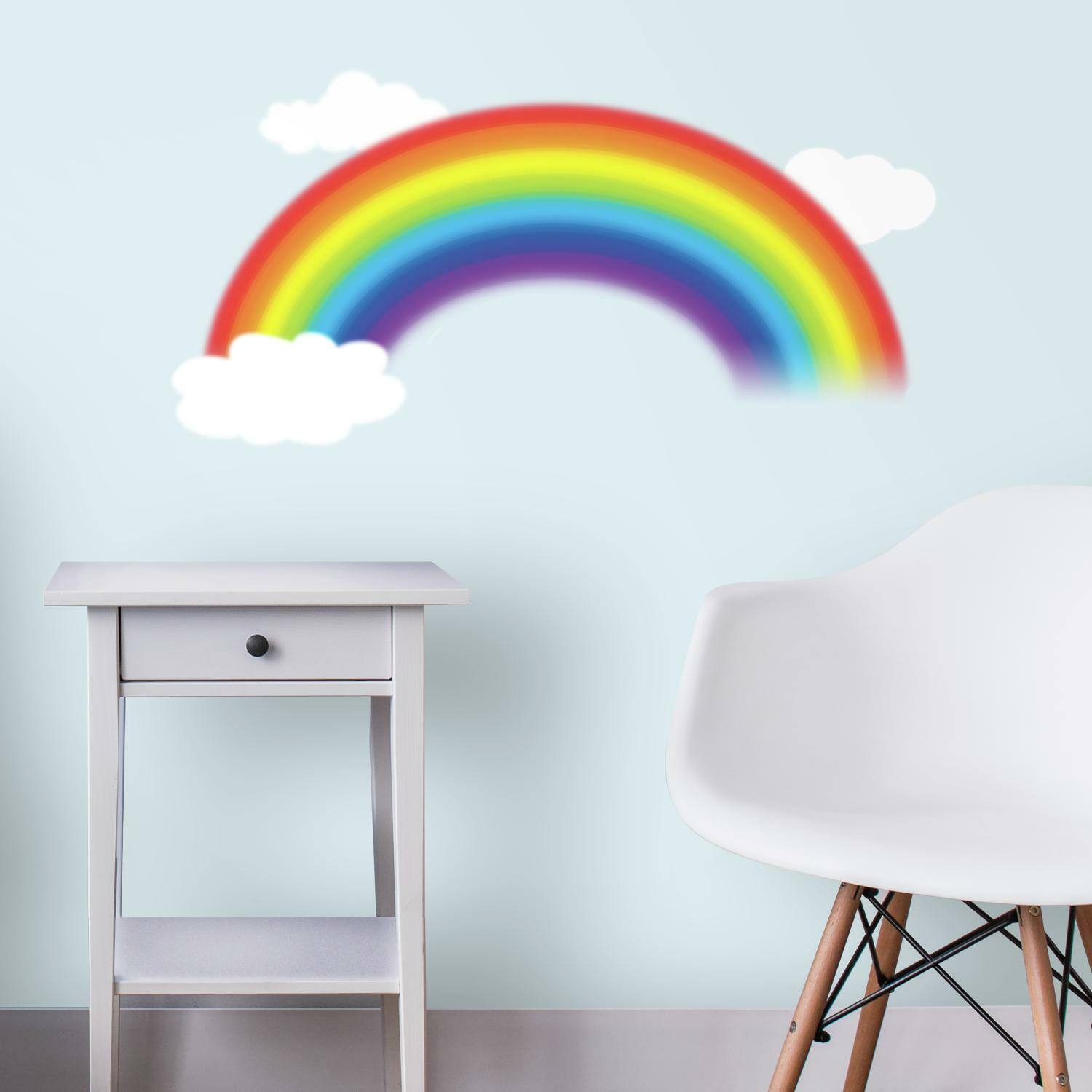 RoomMates Over The Rainbow Peel & Stick Giant Wall Decal