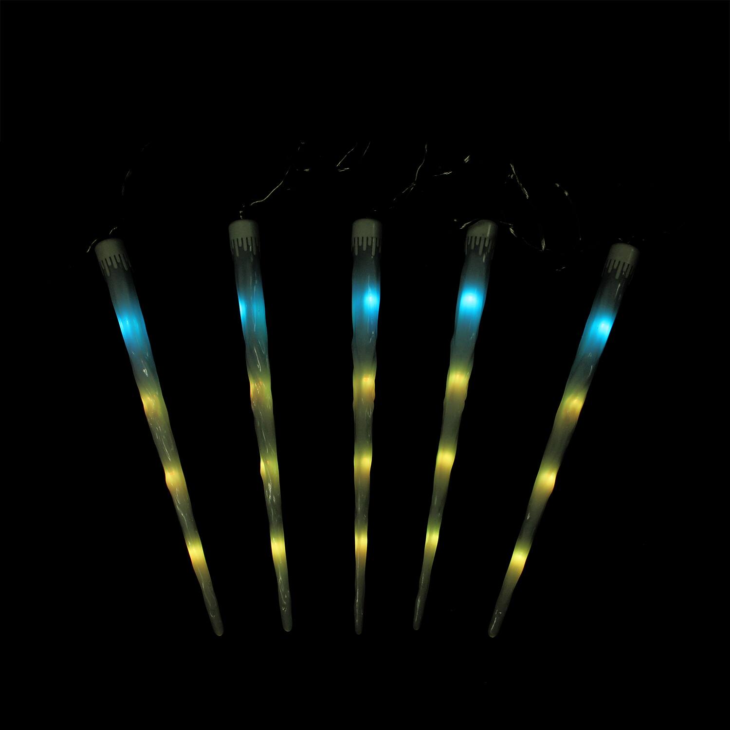 Set of 5 Color Changing Snowfall Christmas Light Tubes 19.5" By Northlight in Multicolor-Colored | Michaels®