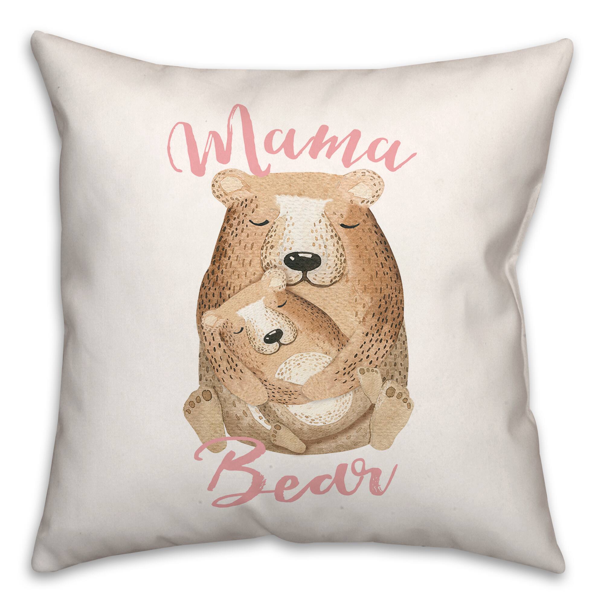 Mama Bear Designs Direct Throw Pillow