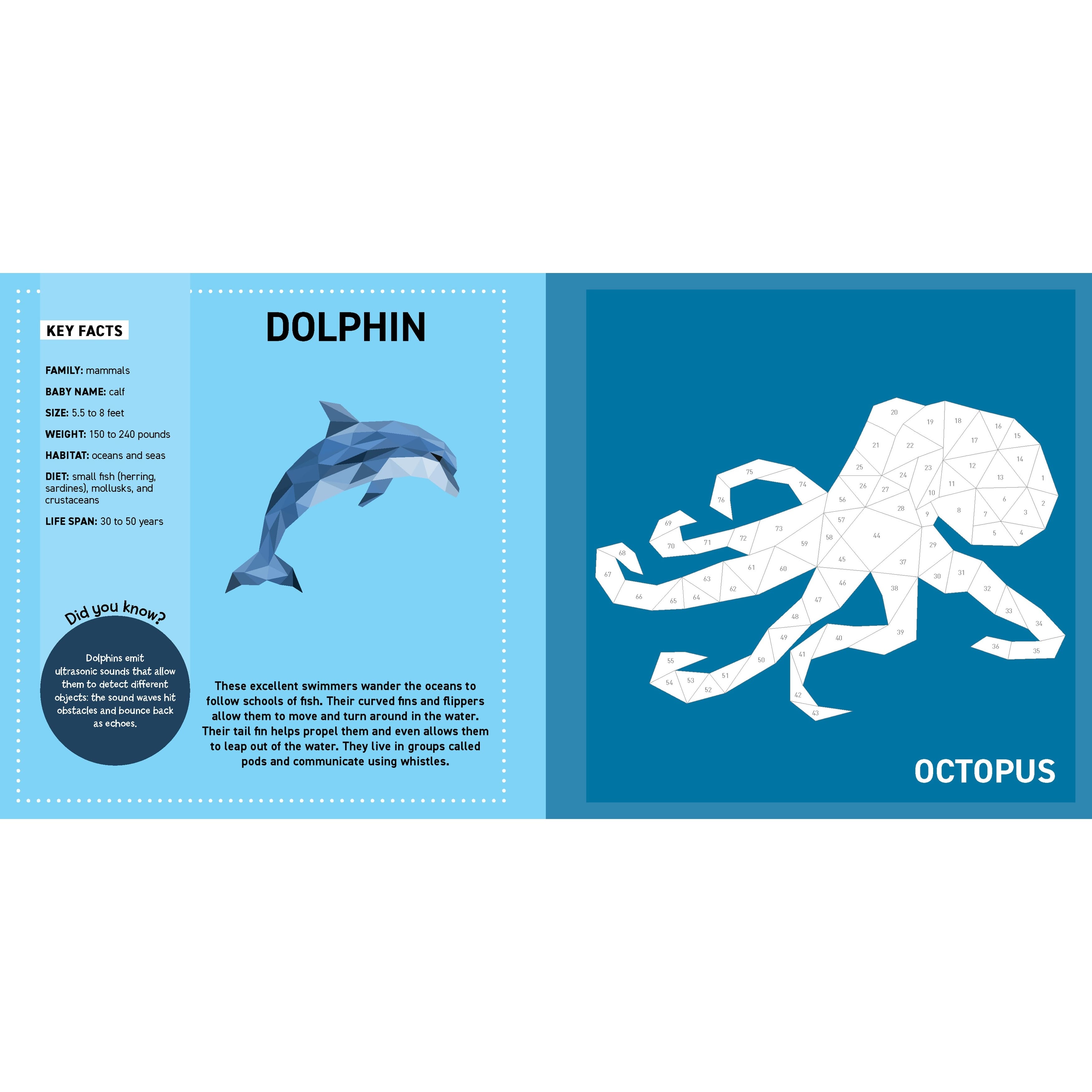 Fox Chapel Publishing My Sticker Paintings Ocean Animals Book
