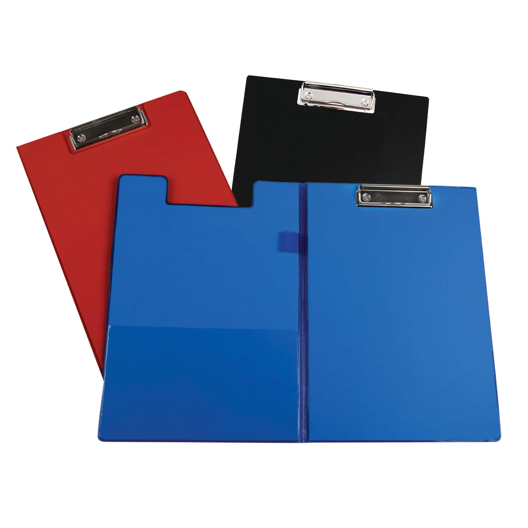 6 Packs: 6 ct. (36 total) C-Line® Multicolor Vinyl Clipboard Folders