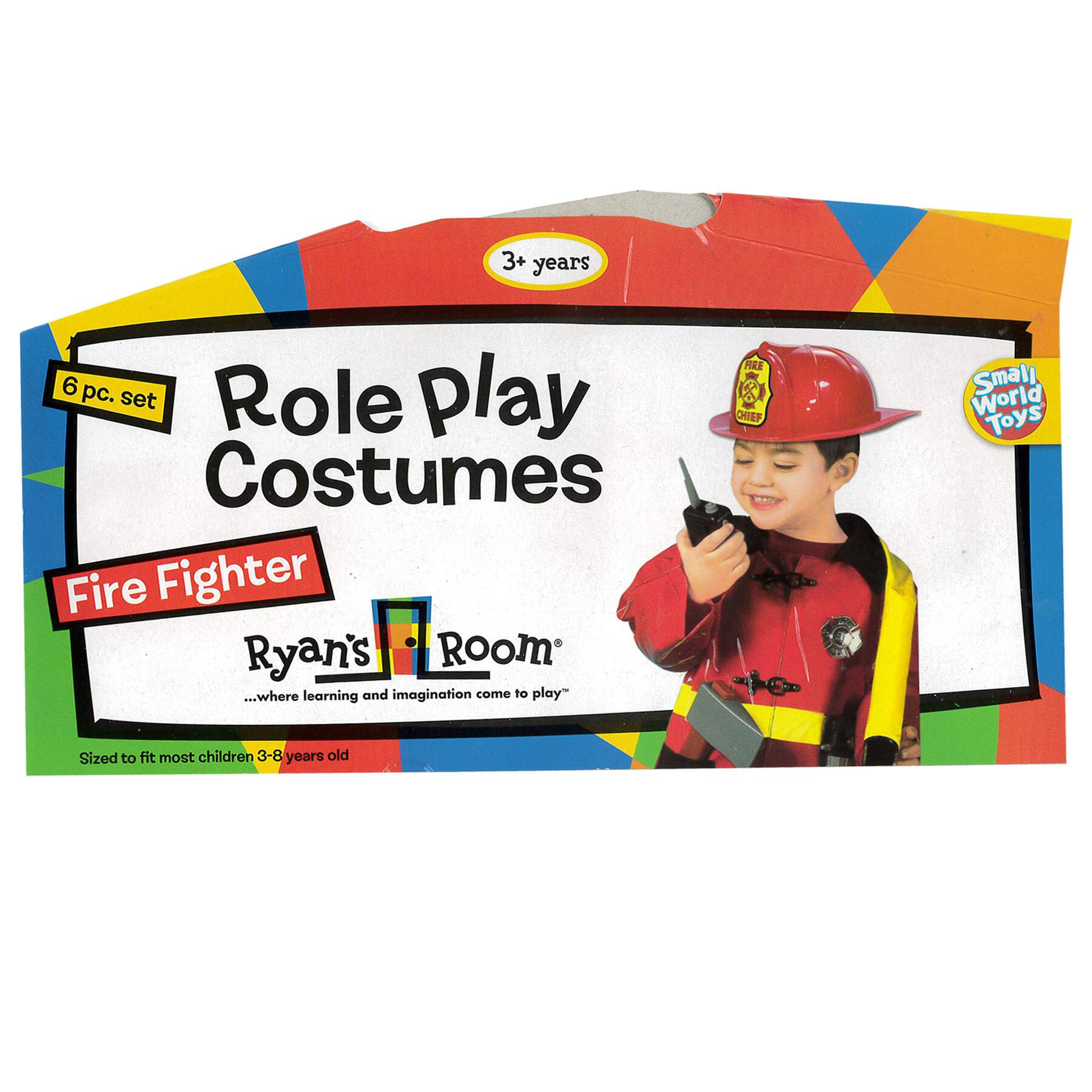 Small World Toys Ryan's Room® Fire Fighter Dress-Up & Pretend Costume Set