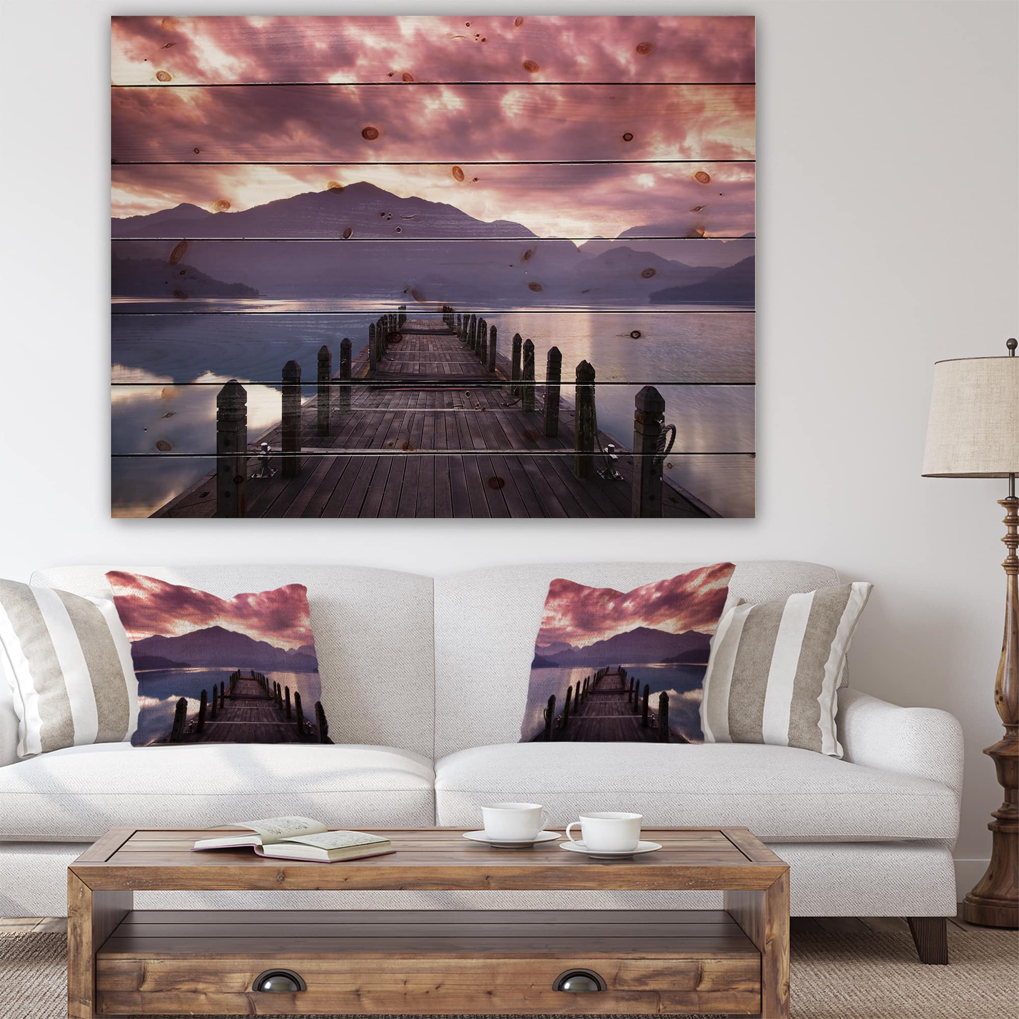 Designart - Beautiful Spring Sea at Morning