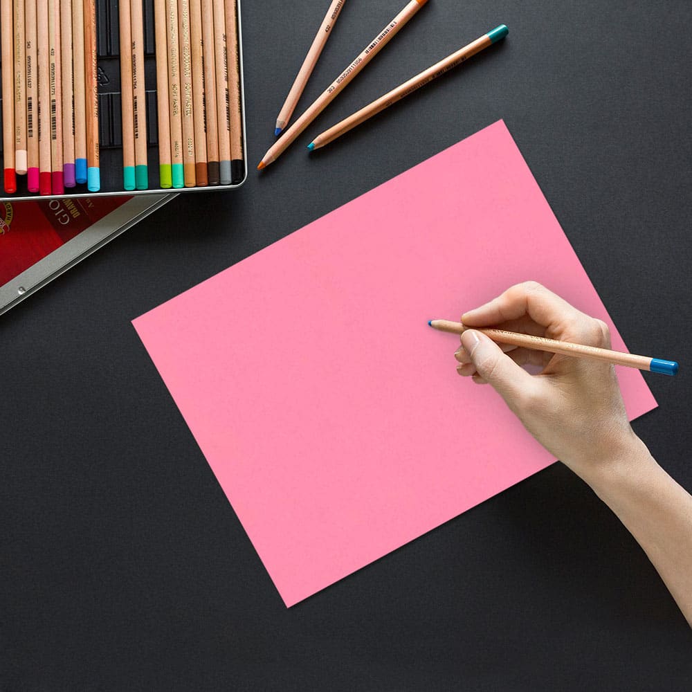 JAM Paper Brite Hue 8.5" x 11" 65lb. Cover Cardstock Pack, 50 Sheets