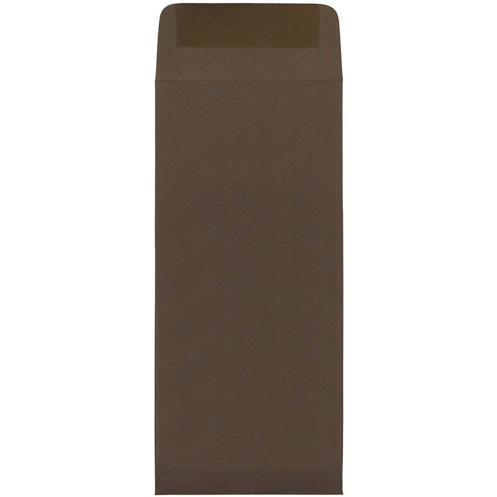 JAM Paper #10 Chocolate Brown Policy Business Premium Envelopes