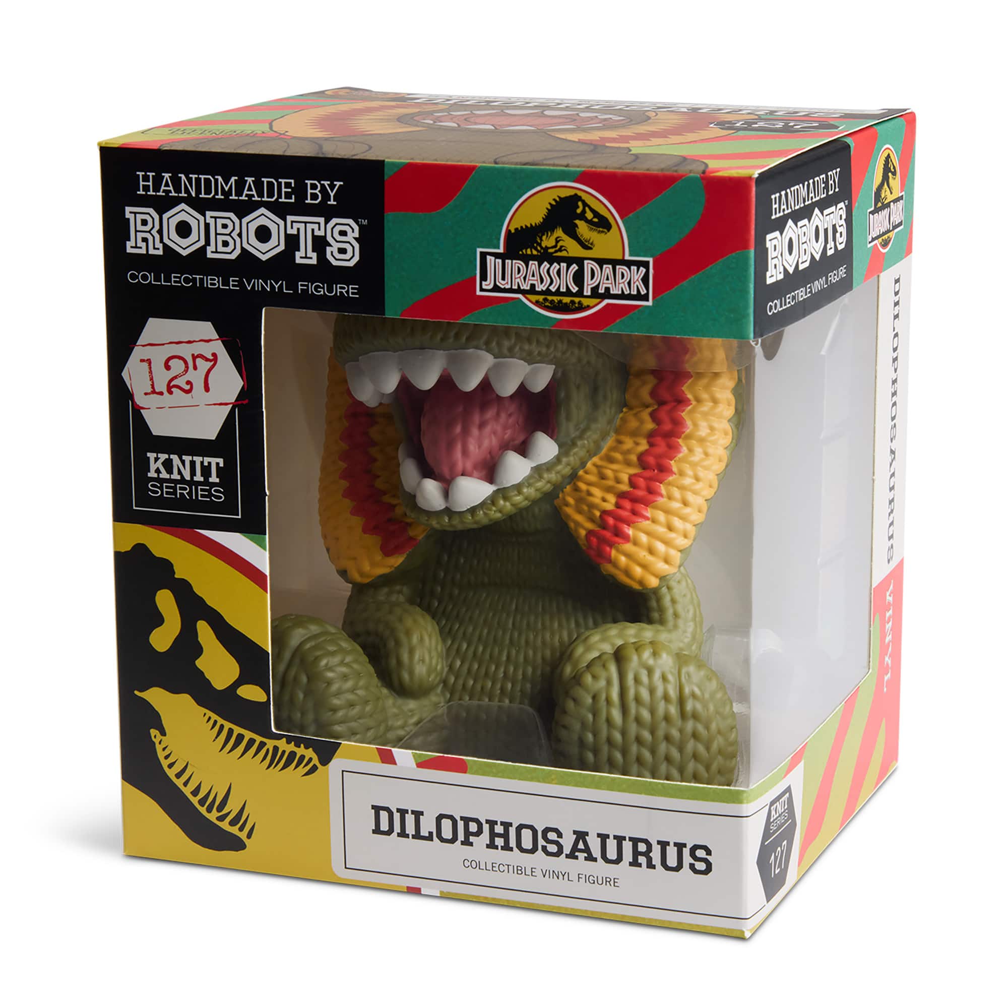 Handmade by Robots™ Jurassic Park Dilophosaurus No.127 Vinyl Figure