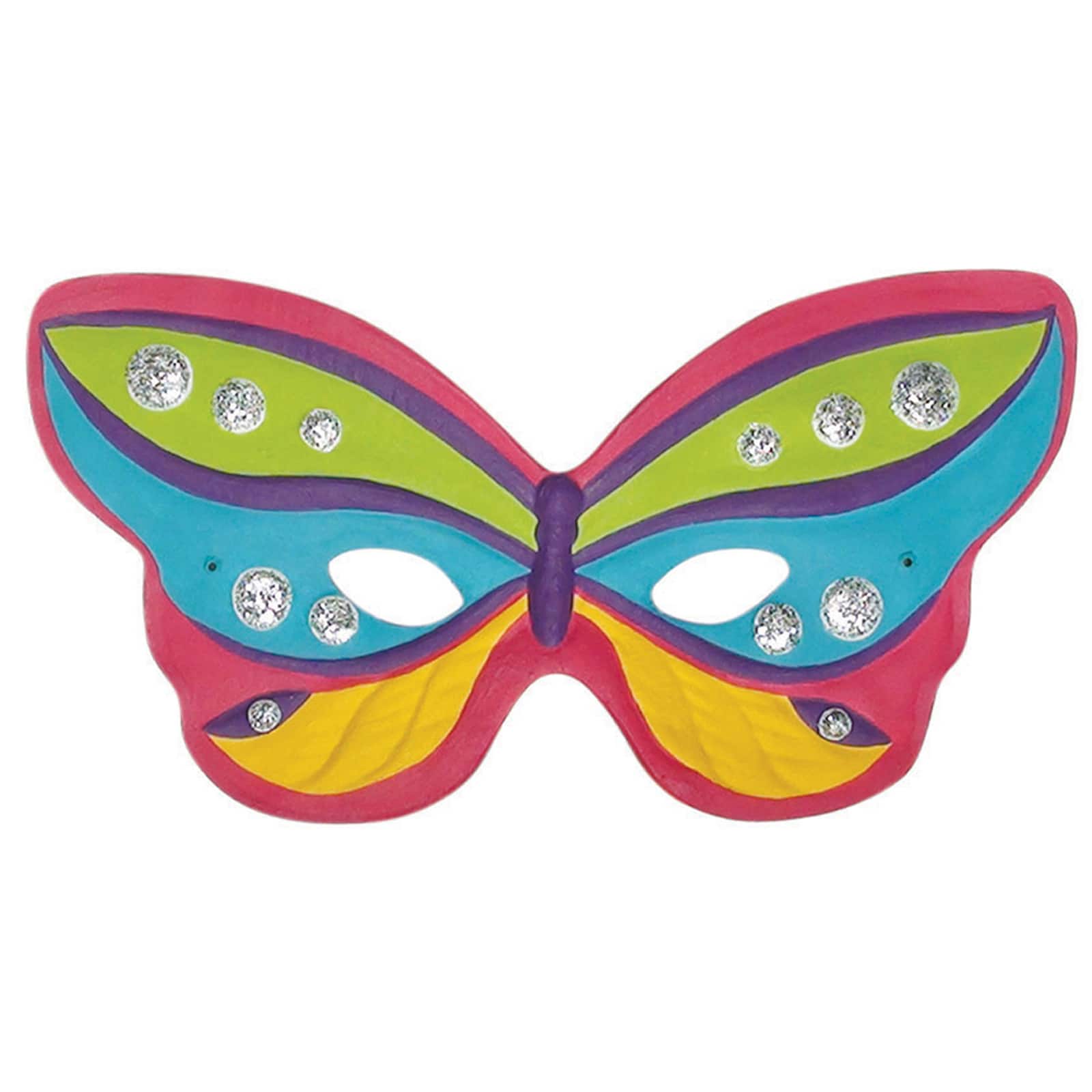 6 Packs: 24 ct. (144 total) Paperboard Mask Assortment