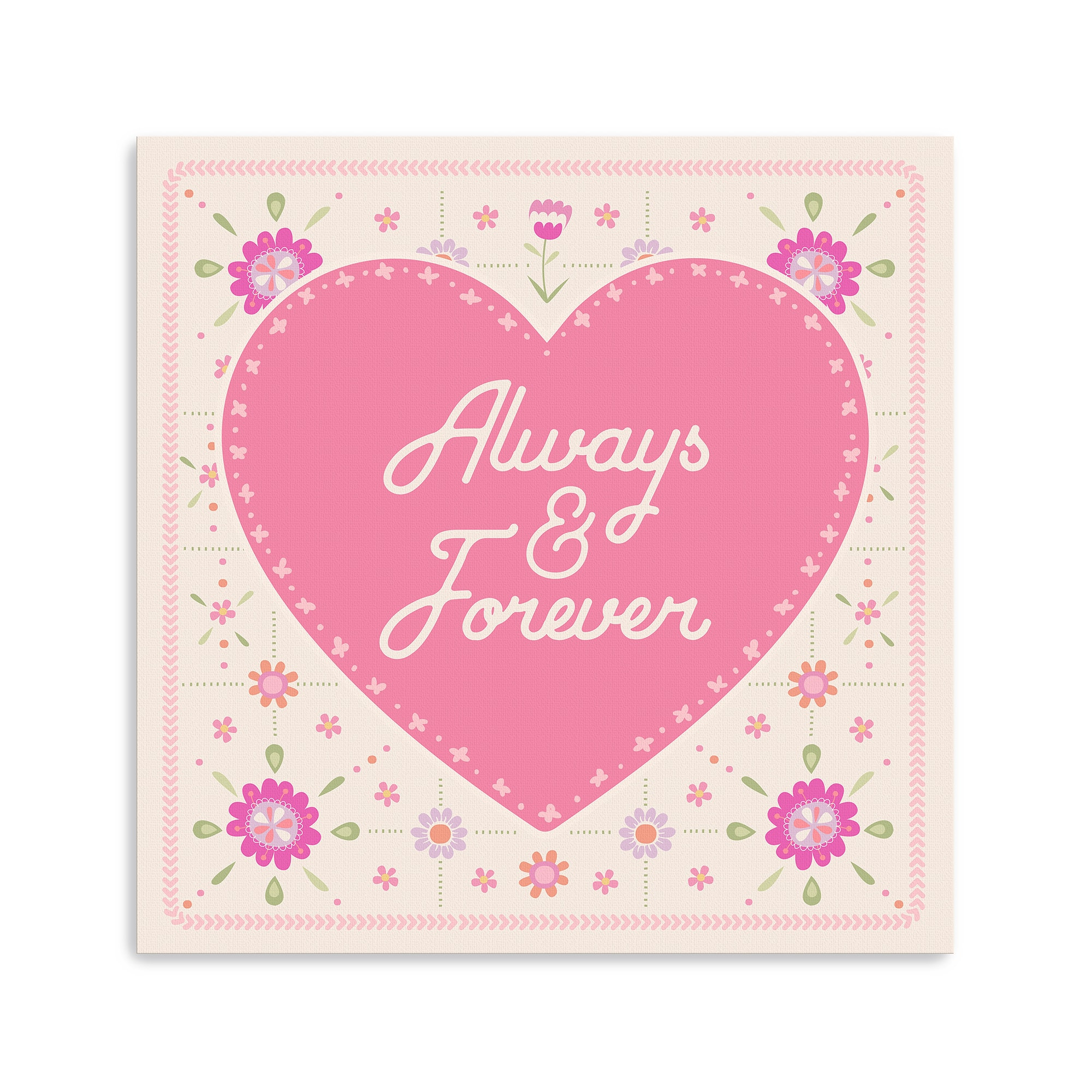 Always & Forever II Canvas Giclée Art