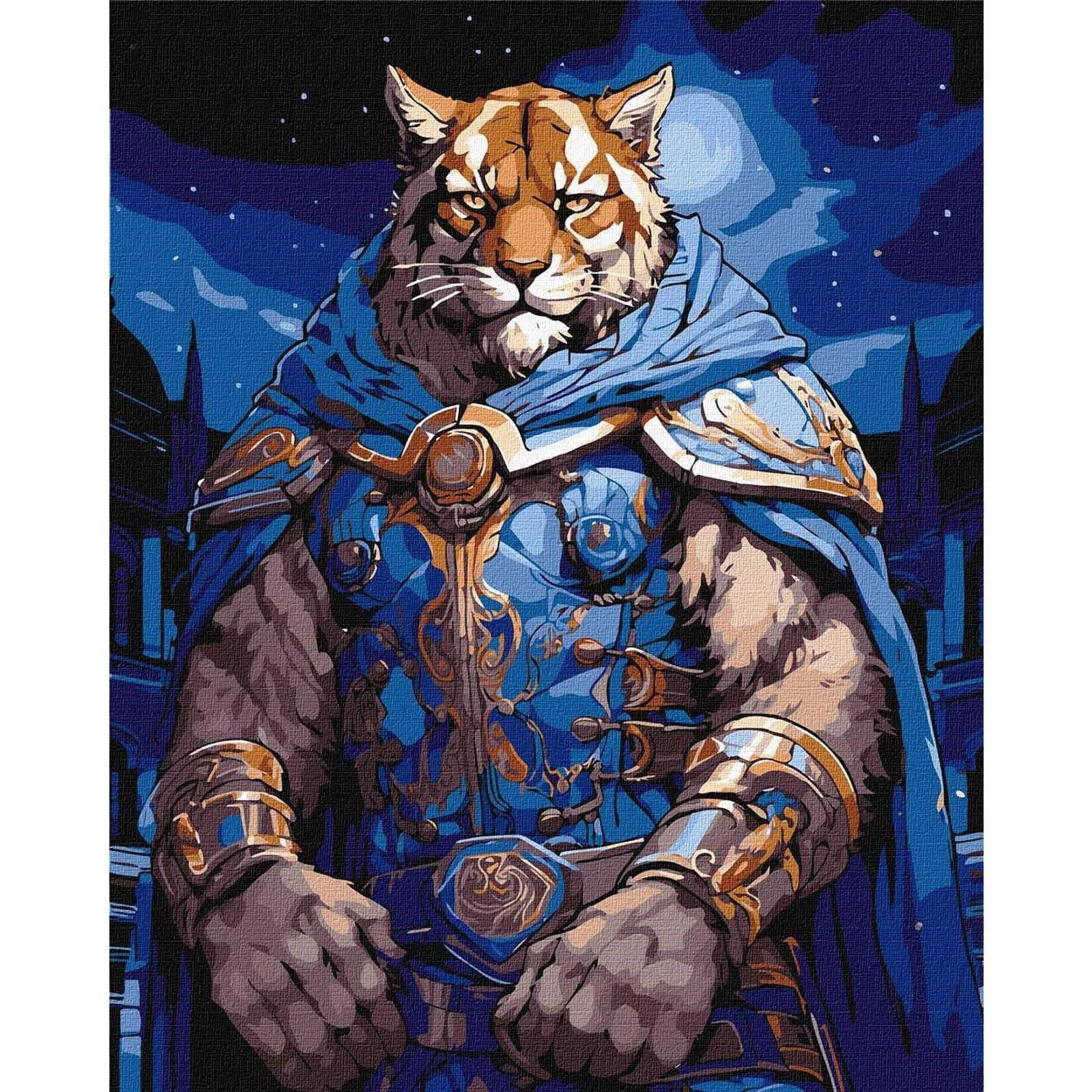 Ideyka A Strong Beast Painting by Numbers Kit