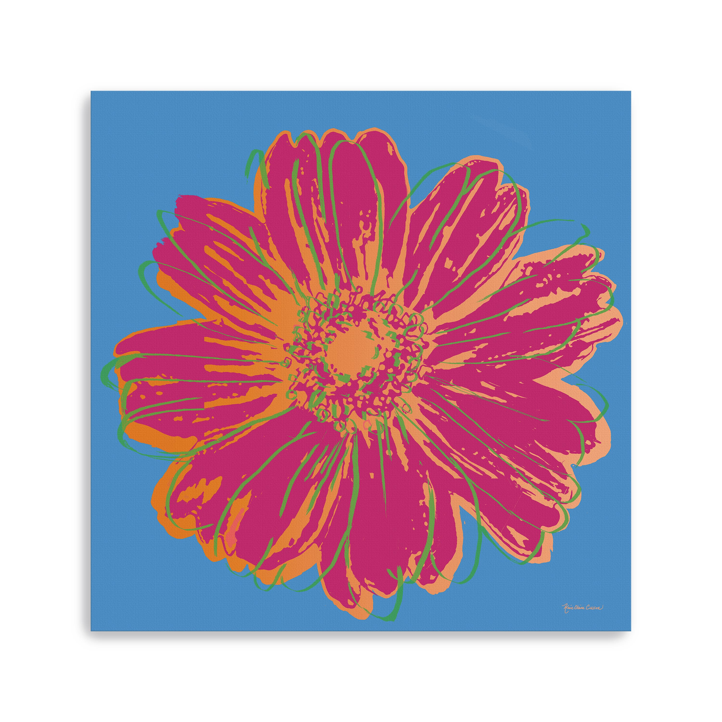 Flower Pop Art I Canvas Giclee