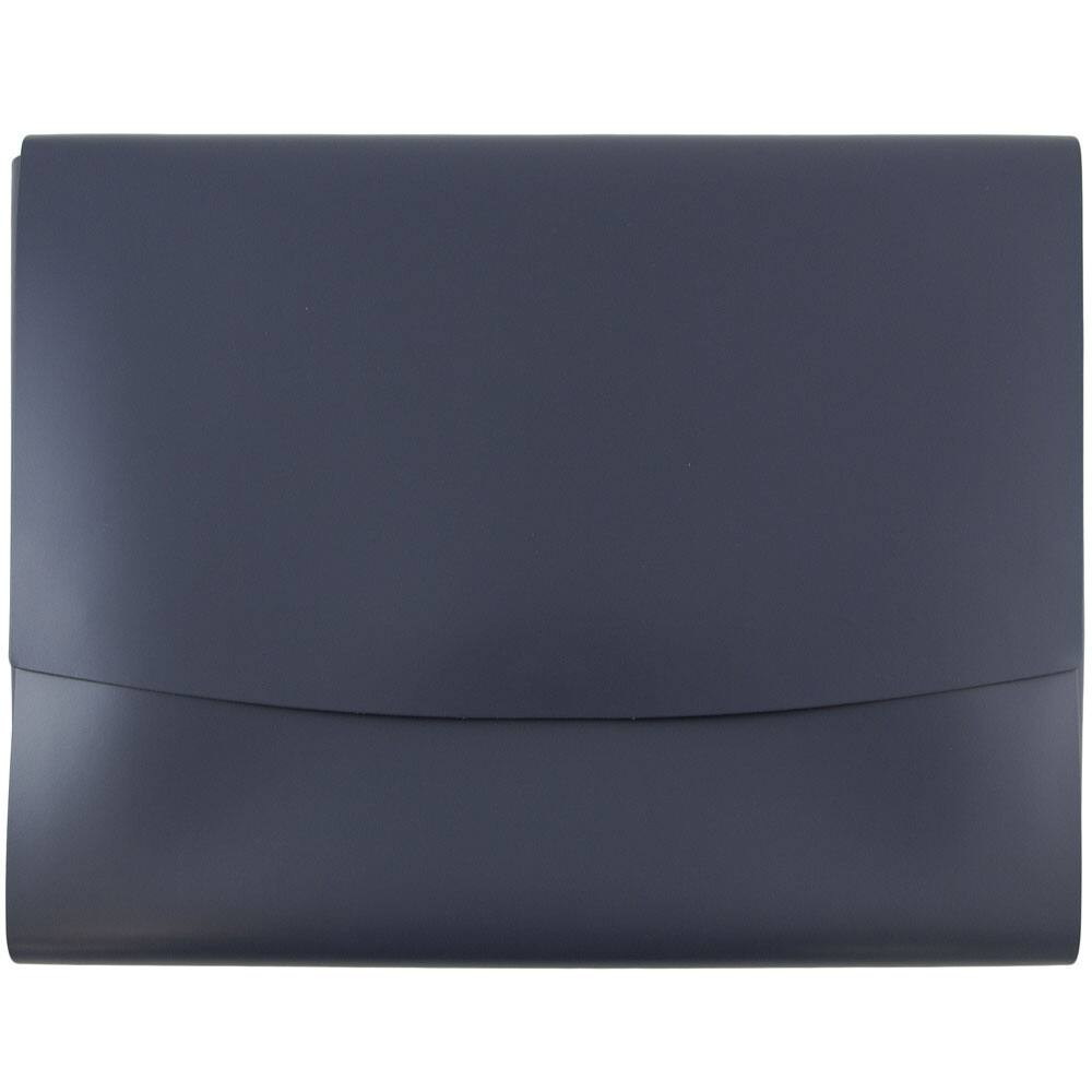 JAM Paper Italian Leather Snap Closure Portfolio