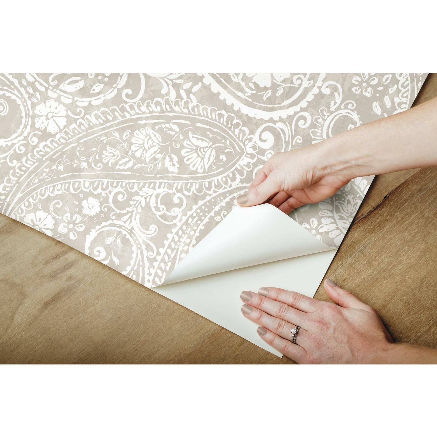 RoomMates Paisley Prince Peel & Stick Wallpaper