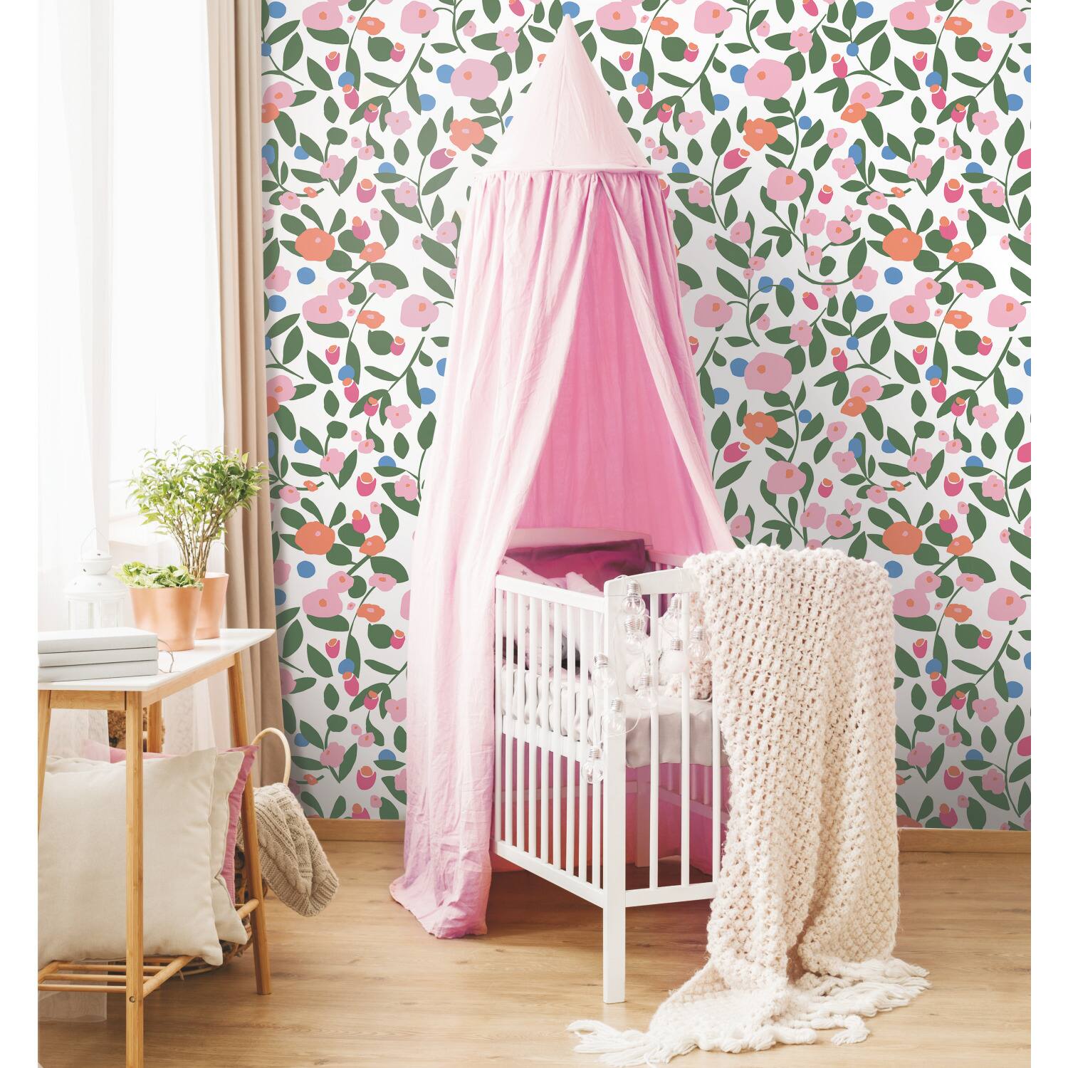 RoomMates Kensington Garden Peel & Stick Wallpaper