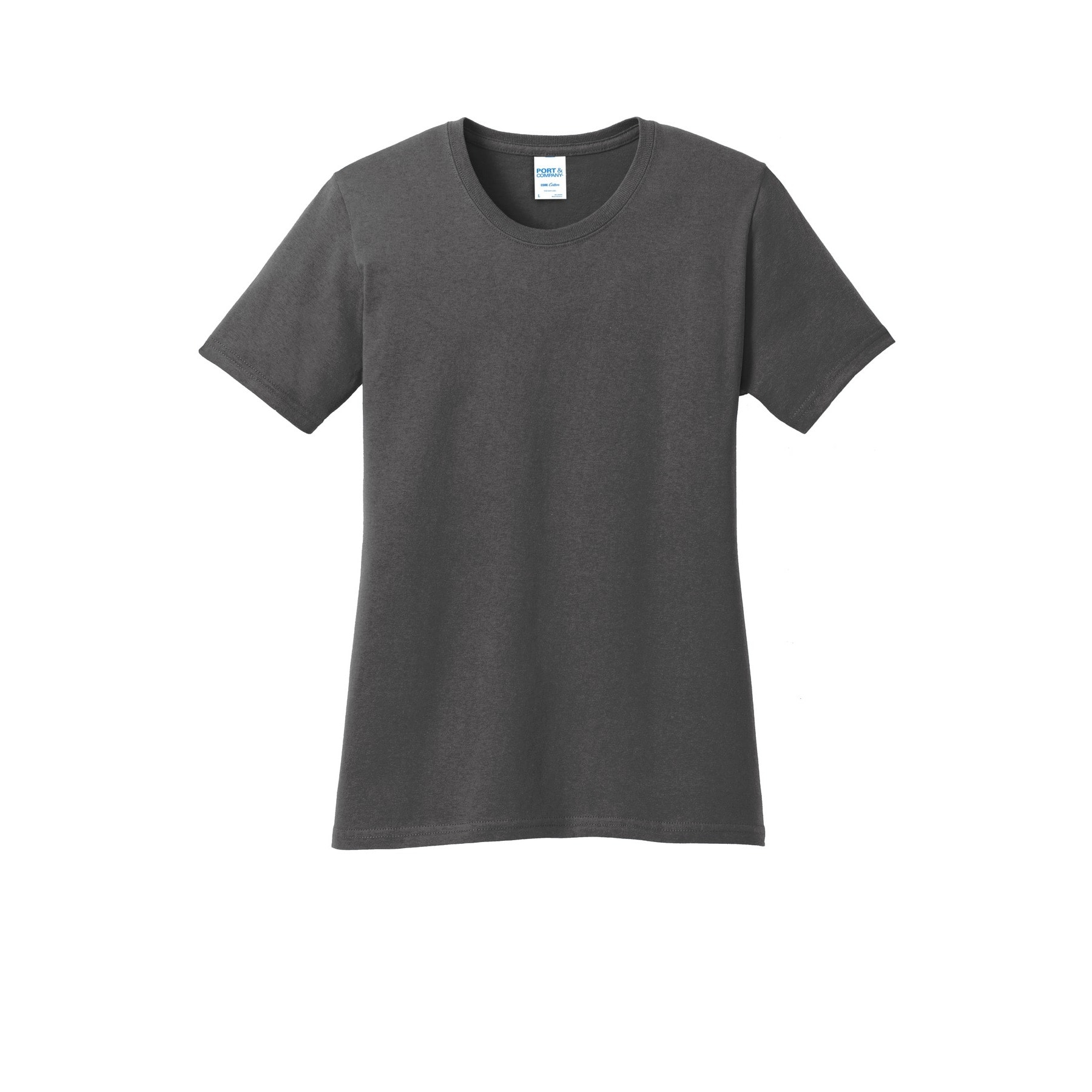 Port & Company® Neutrals Core Cotton Ladies T-Shirt