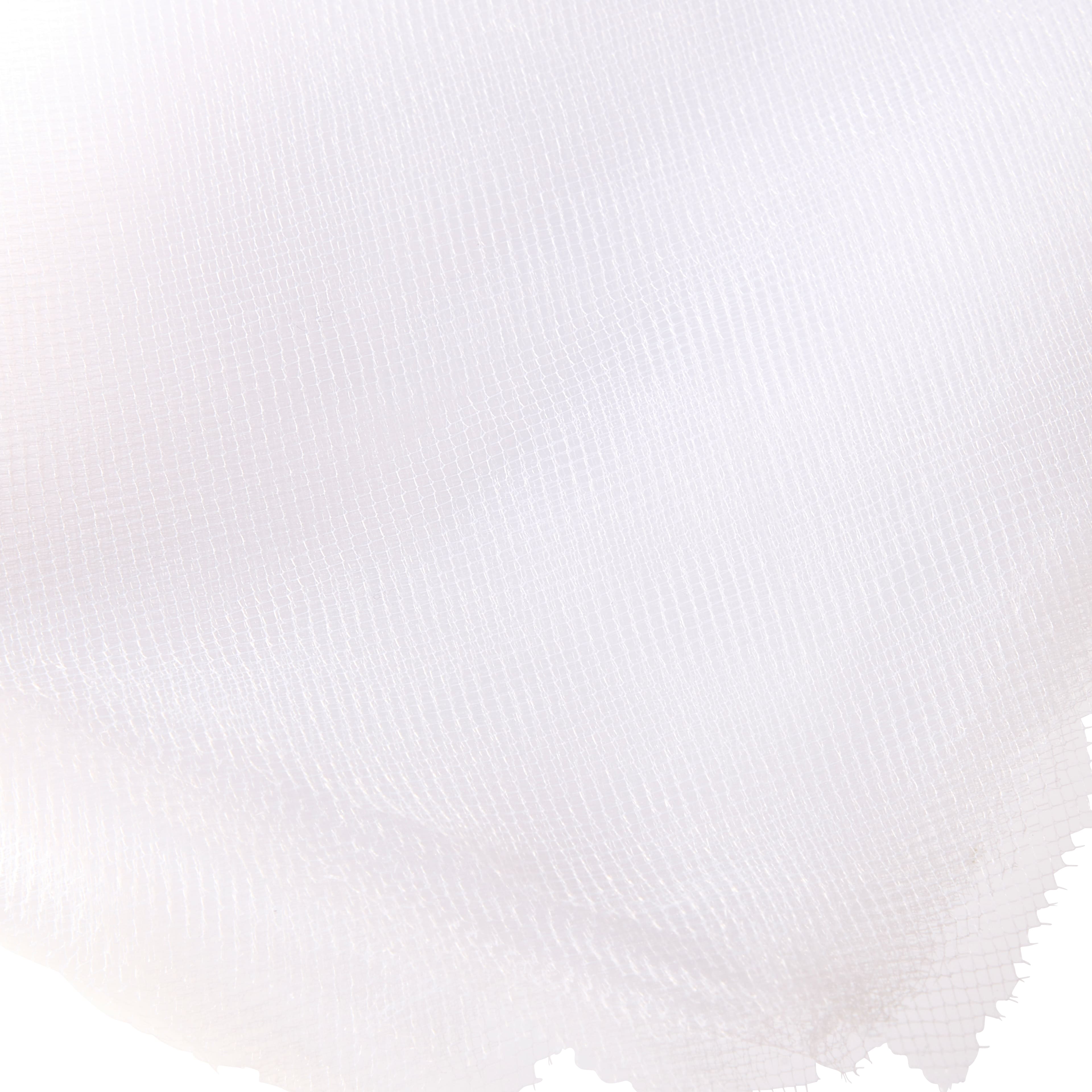 12 Packs: 50 ct. (600 total) White Pre-Cut Tulle Strips by Celebrate It™