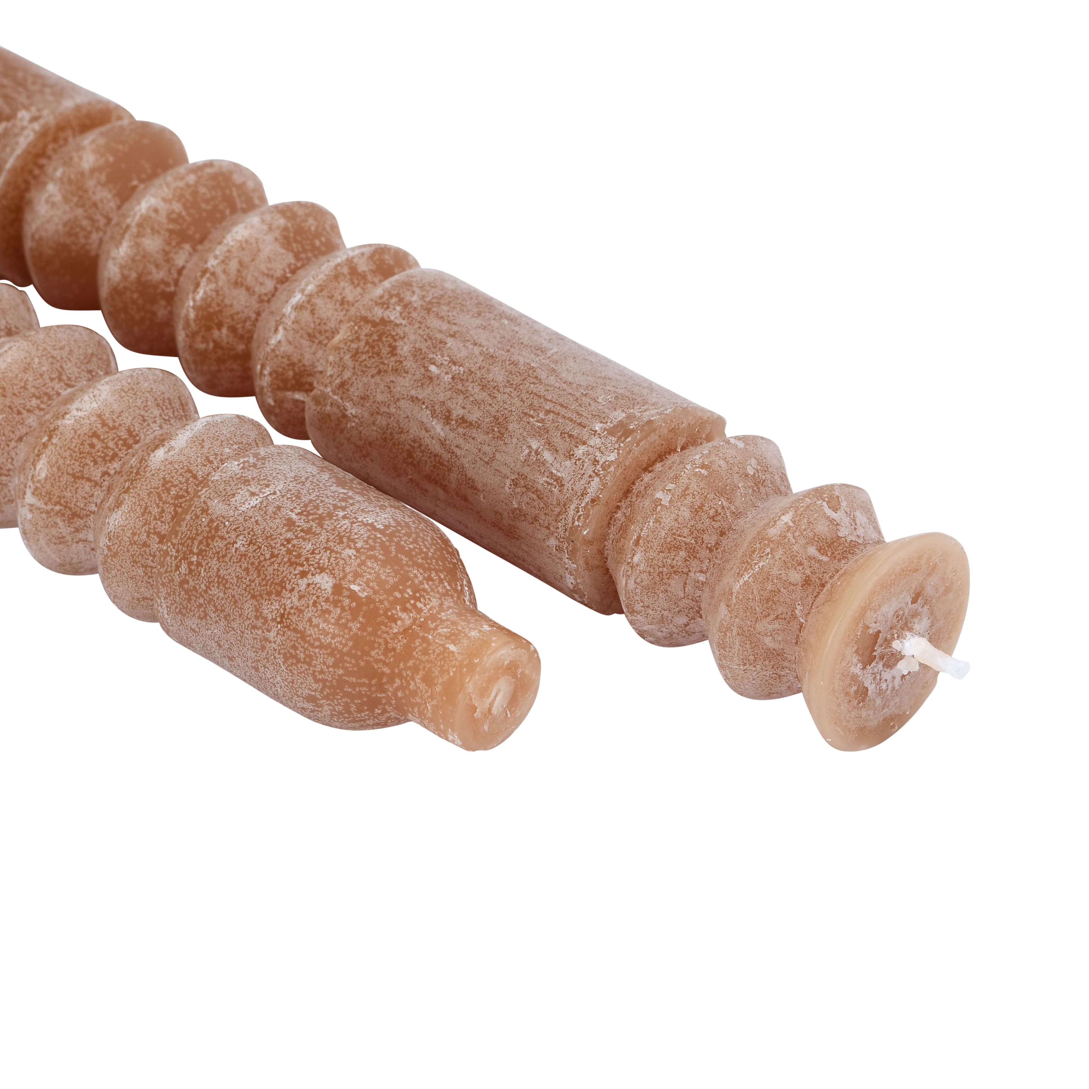 Hello Honey® 10" Unscented Totem Taper Candles in Box
