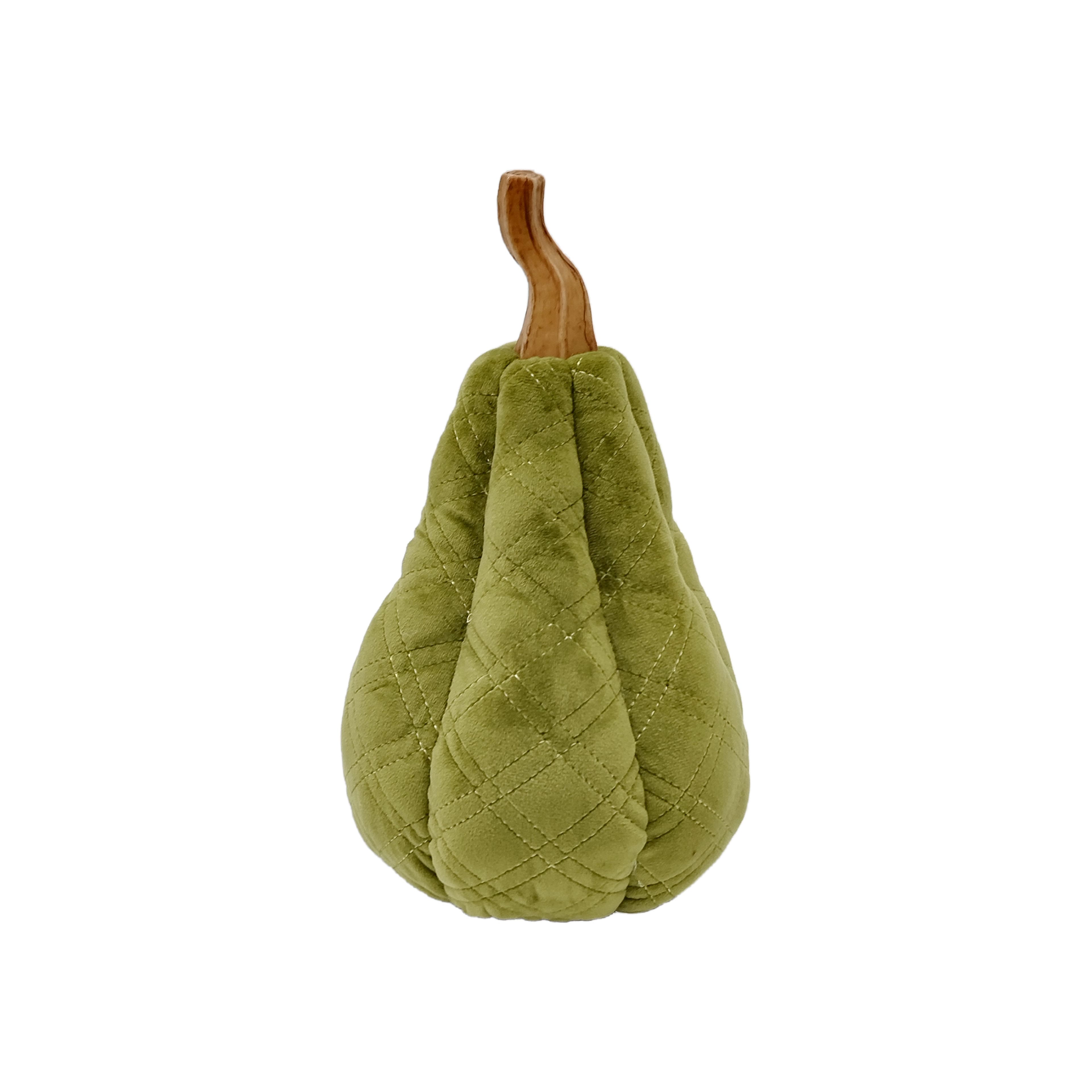 11" Green Quilt Pumpkin Tabletop Décor by Ashland®