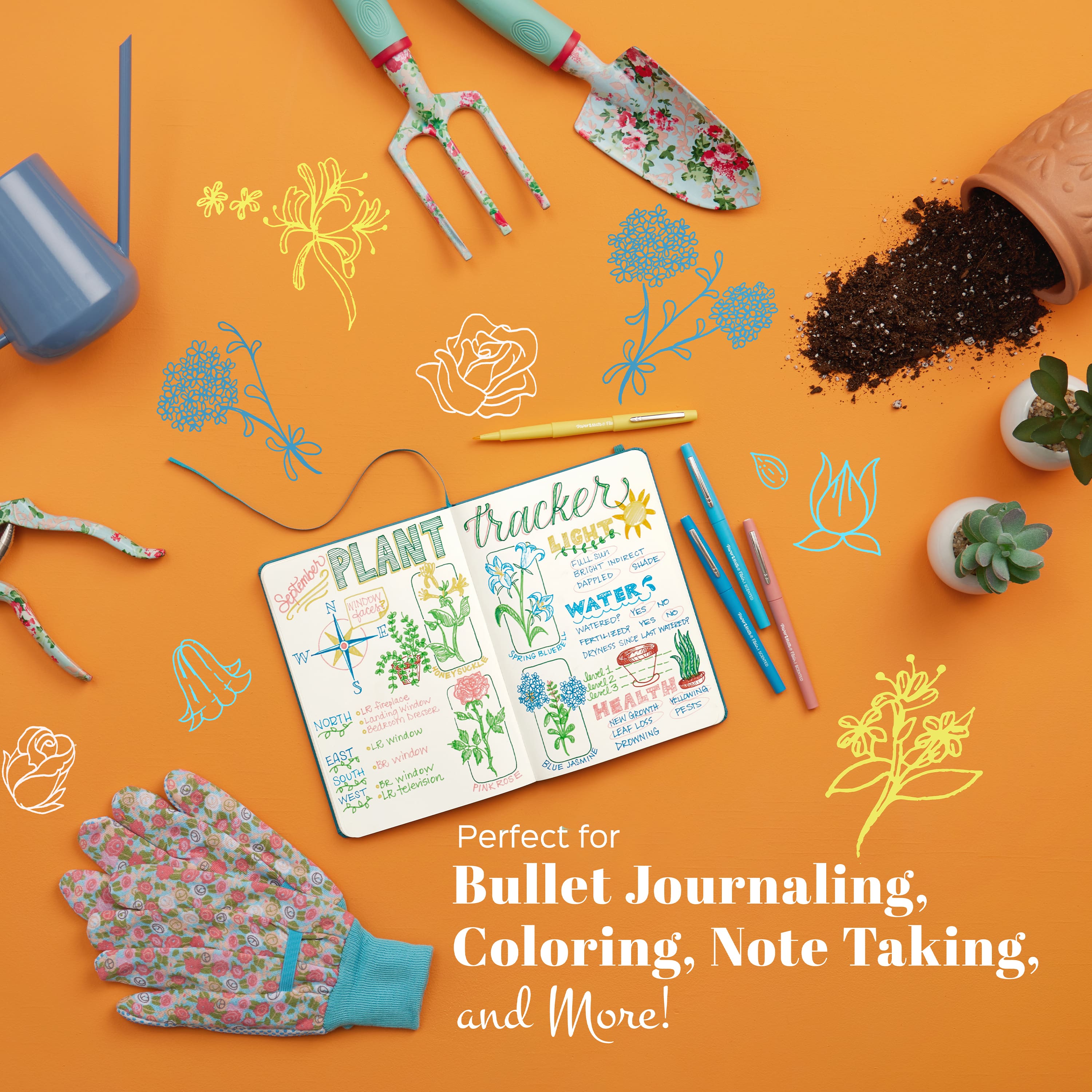 Paper Mate® Flair!® 0.7mm Medium Point Nature Escape Scented Felt Tip Pens