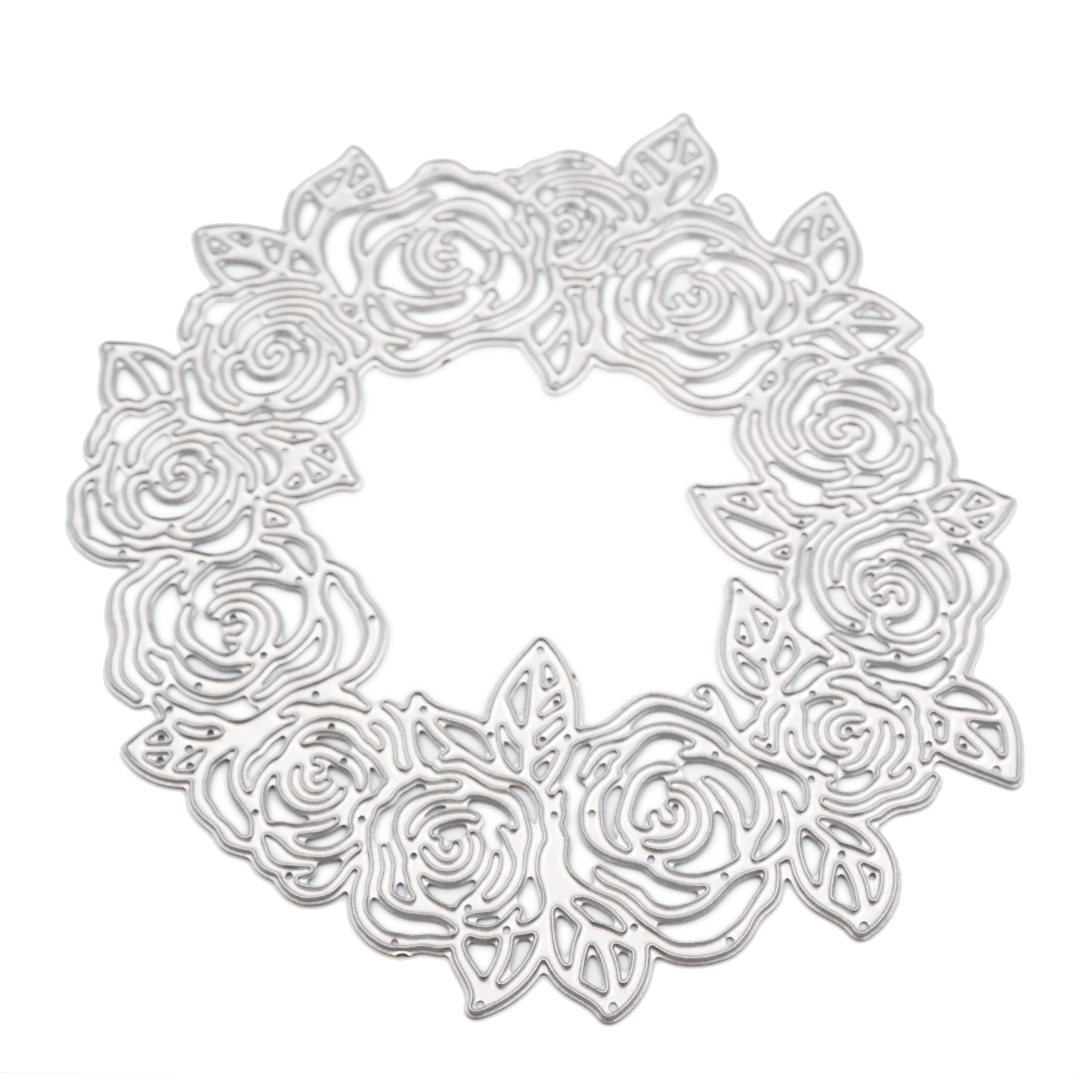 6 Pack: Rose Wreath Cutting Die by Recollections™