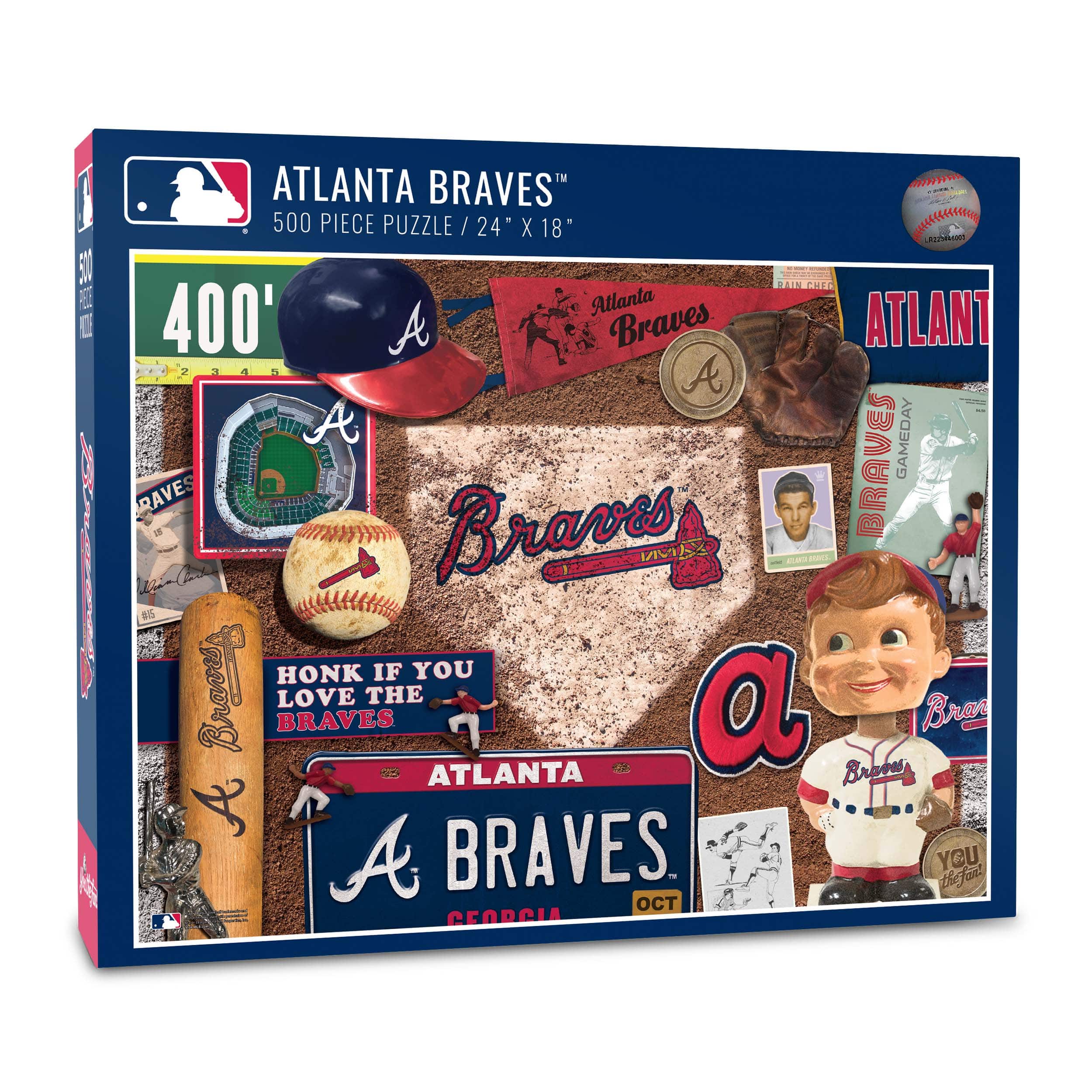 MLB Baseball Retro Series 500 Piece Puzzle