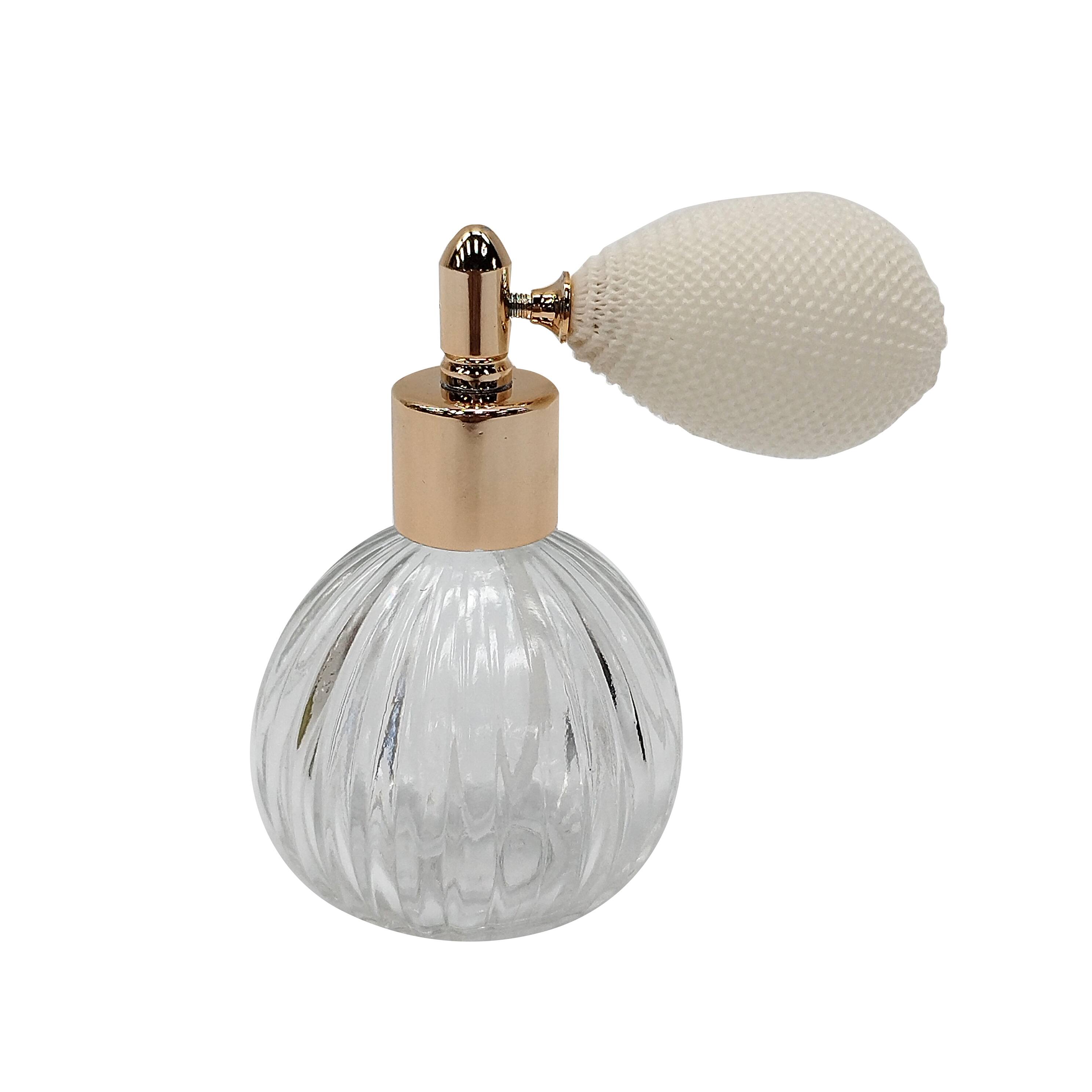 1.7oz. Clear & White Glass Perfume Bottle by Ashland®