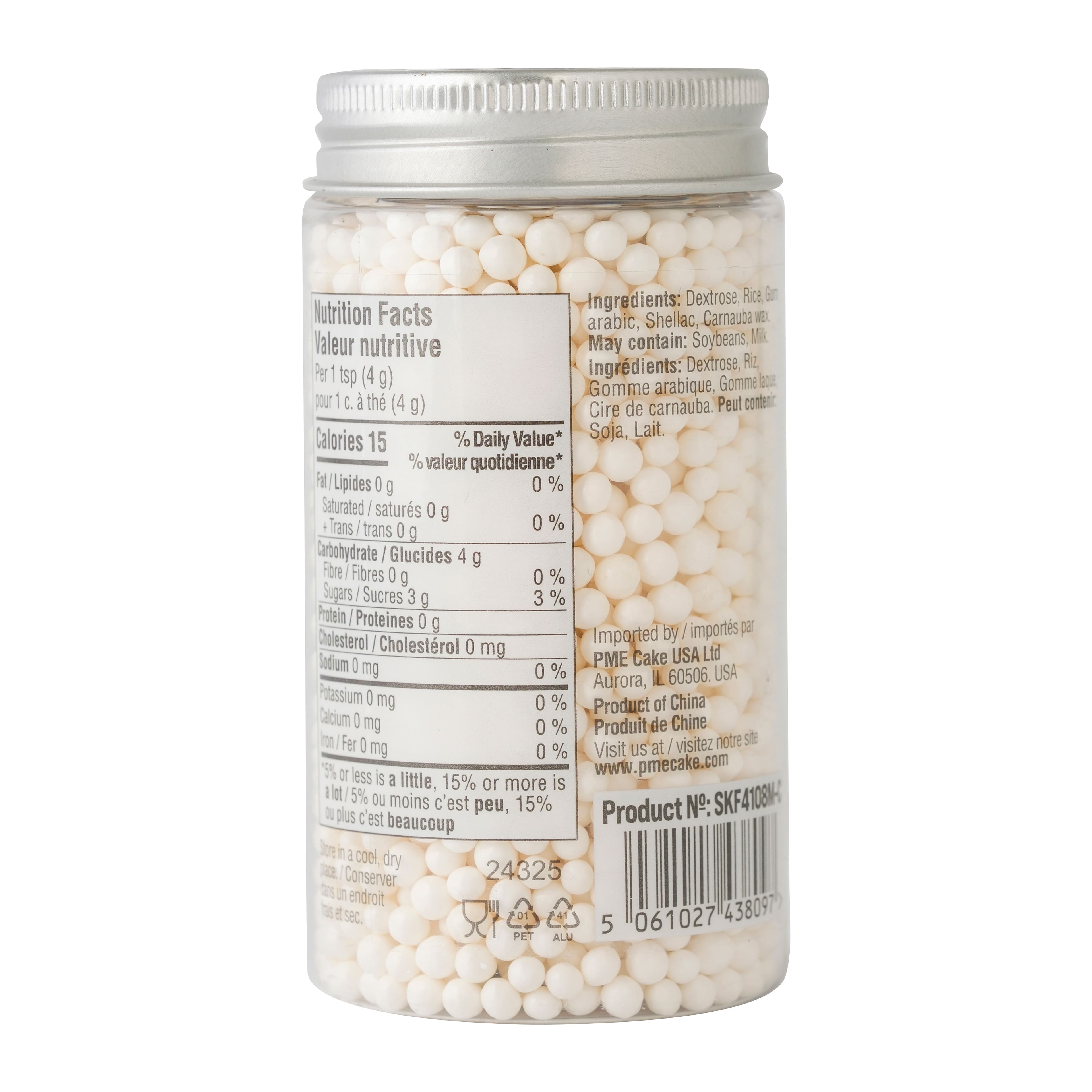 PME Cake Sweet Street® 3.5oz. Cake Decorating Pearls