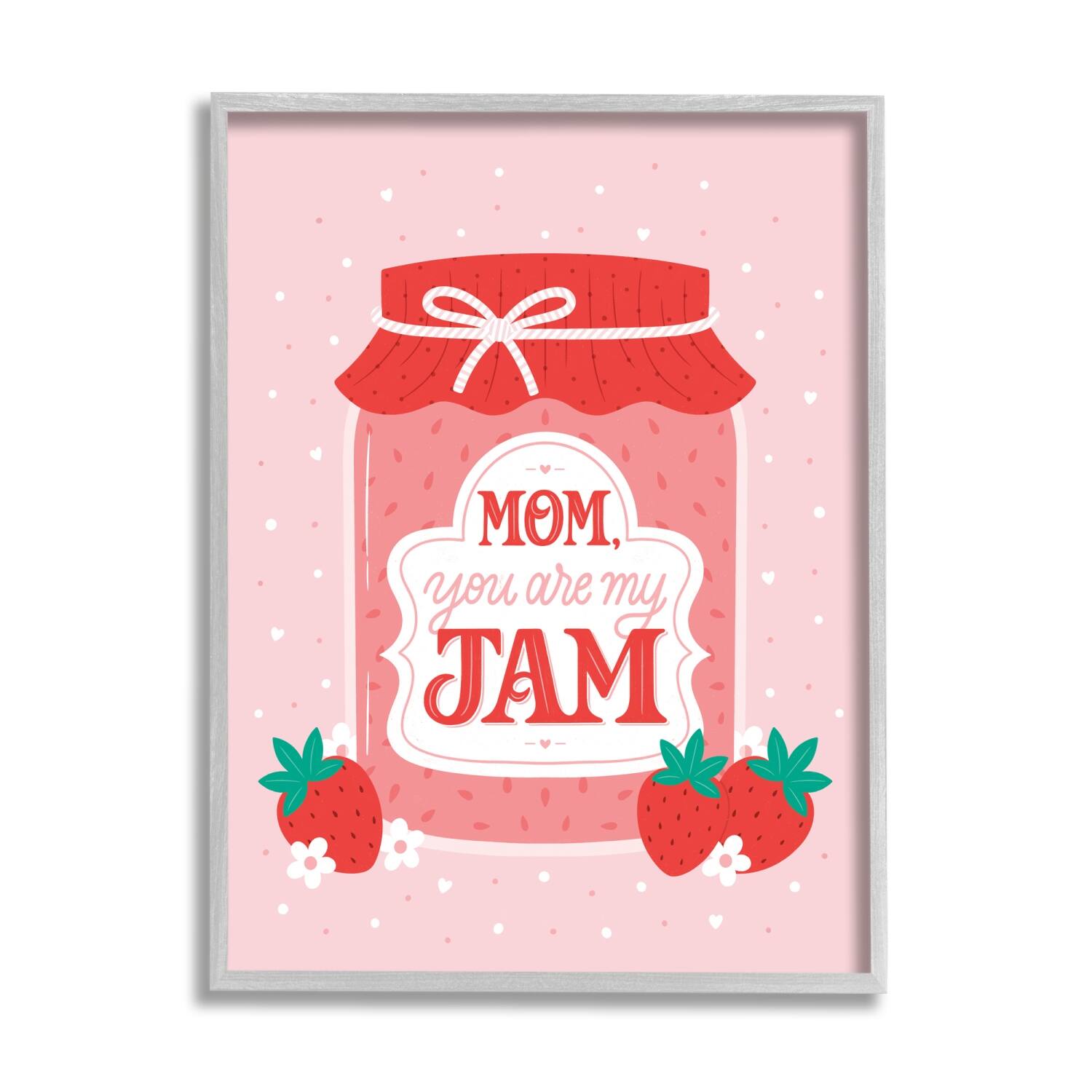 Stupell Industries Mom You Are My Jam Phrase Framed Giclee Art