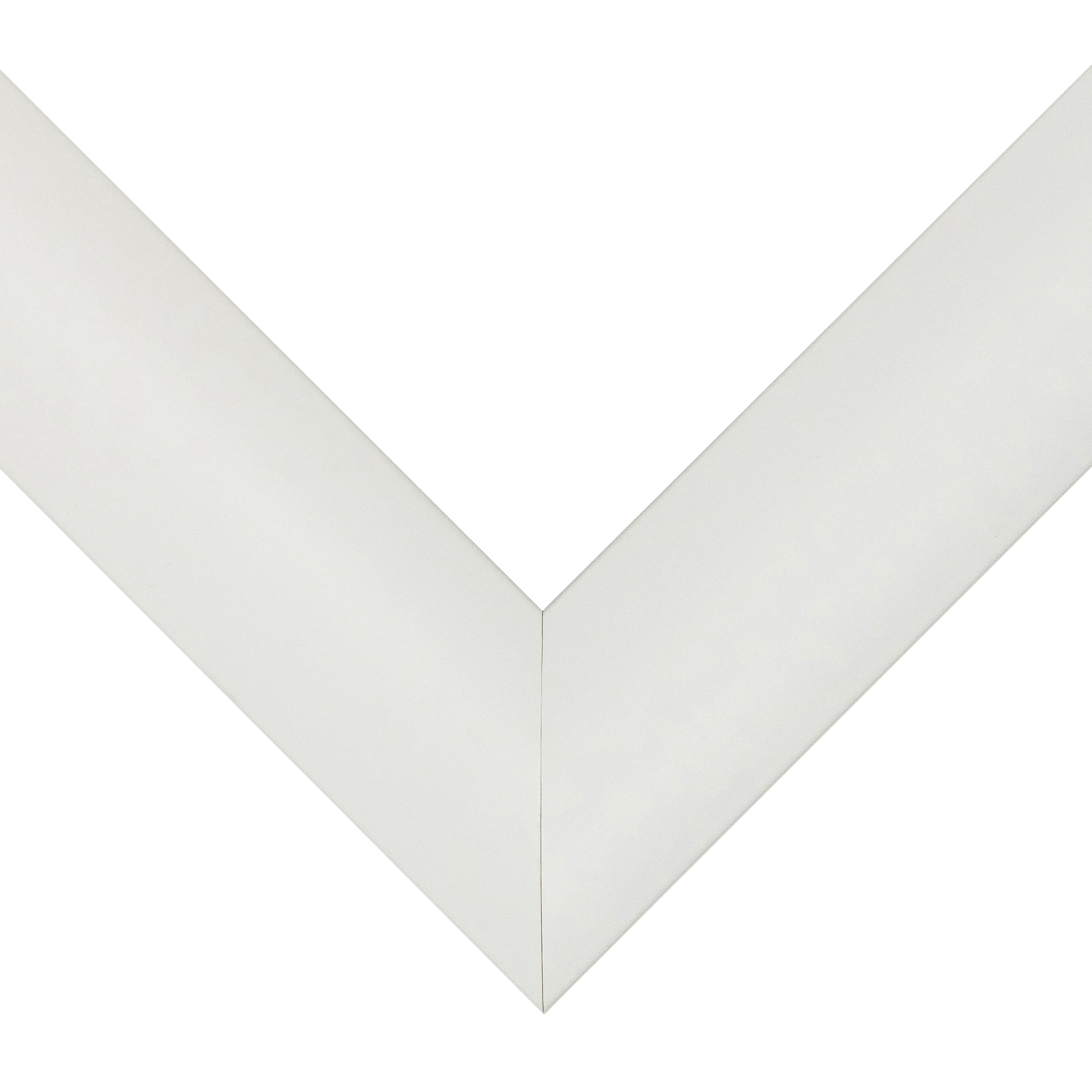 Frame USA Corporate Rounded White Single Image Picture Frame